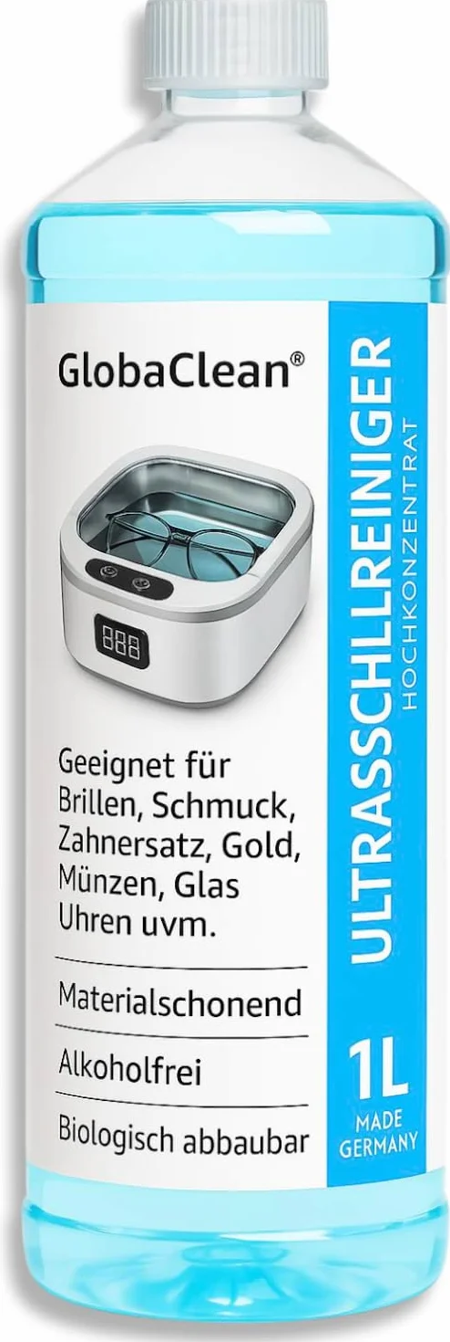 Ultrasonic Cleaner koncentrat 1 l – ultradźwiękowy środek czyszczący do okularów, biżuterii, protez, warsztatu