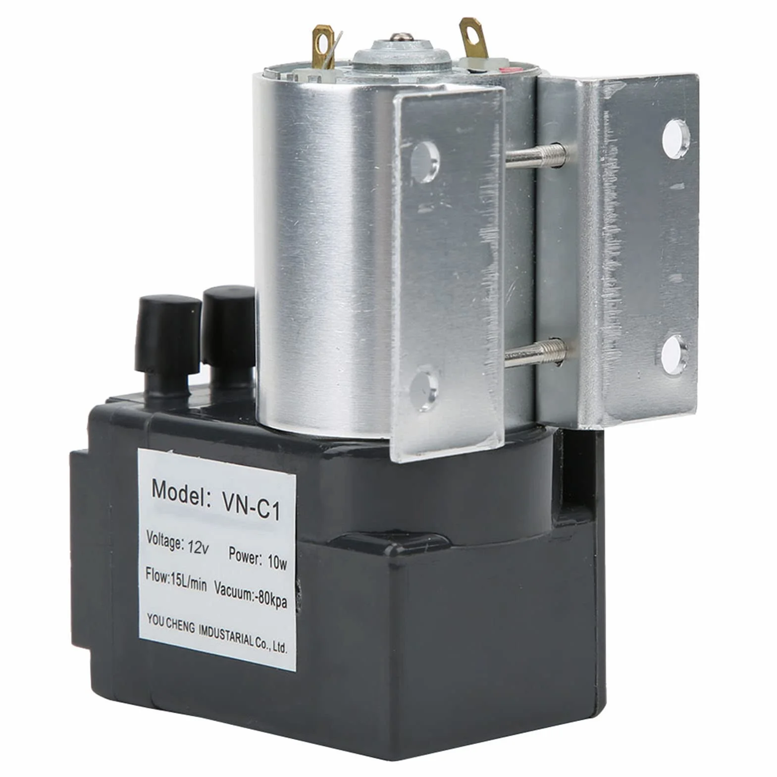 Pompa Próżniowa, Pompa Próżniowa, Elektryczna Pompa Próżniowa Pompy Ssące ze Stojakiem -80 KPa 10 W DC24 V/DC12 V 15L/min (DC12V)