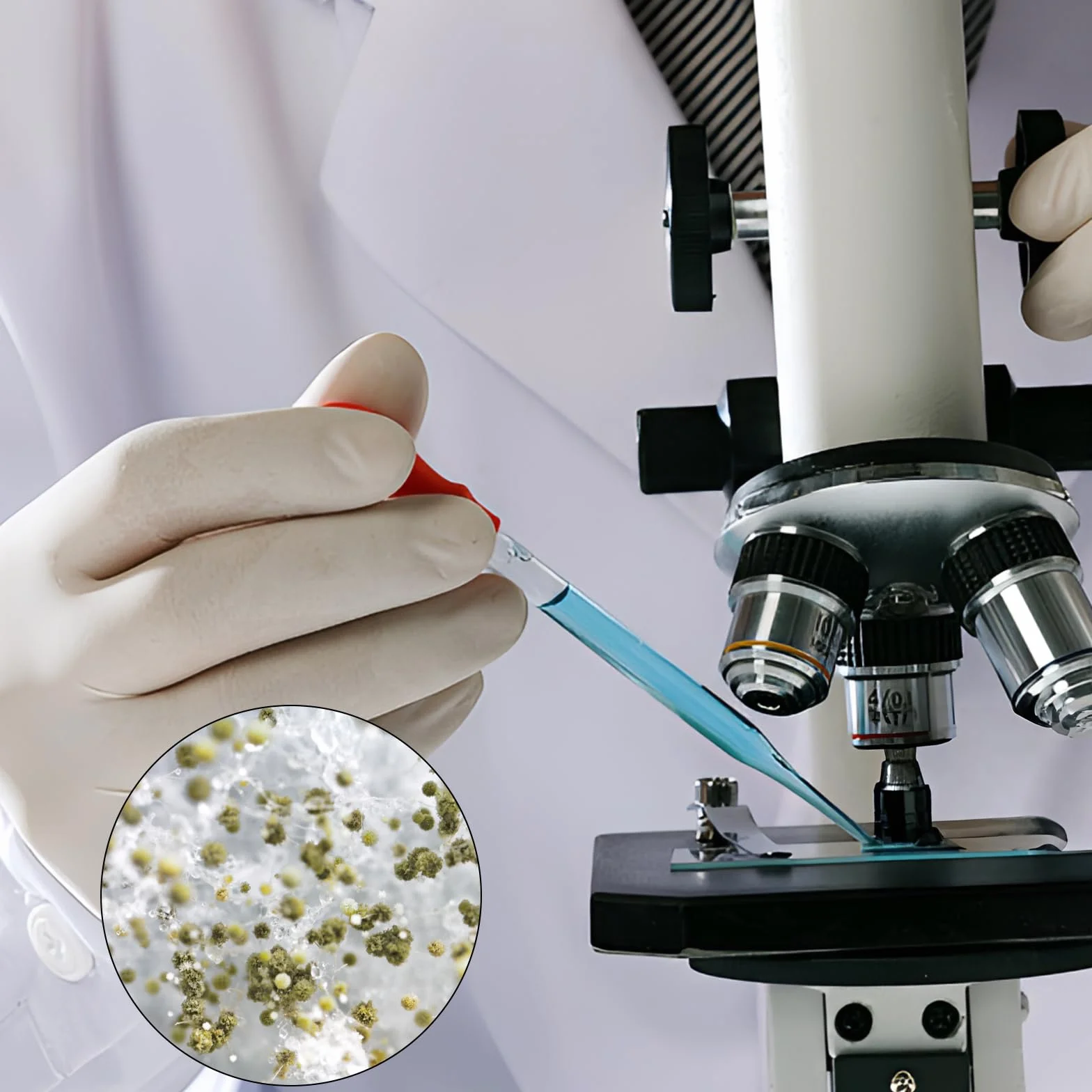 100 sztuk wstępnie oczyszczonych szkiełek do obiektów, 200 sztuk szkiełek osłonowych, mikroskopów z 4 kroplomierzem, do laboratorium, biologii, nauki, nauki