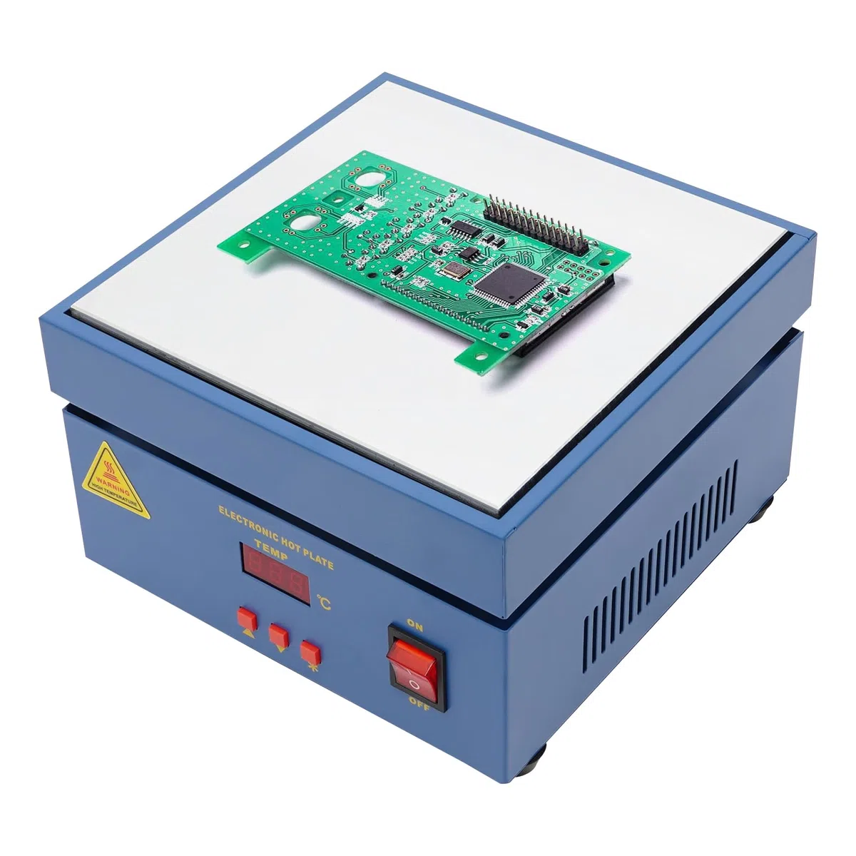 Stacja lutownicza, płyta grzewcza, 800 W, mikrokomputer, elektryczna płyta grzewcza PCB, stacja grzewcza, laboratoryjne wyposażenie naukowe