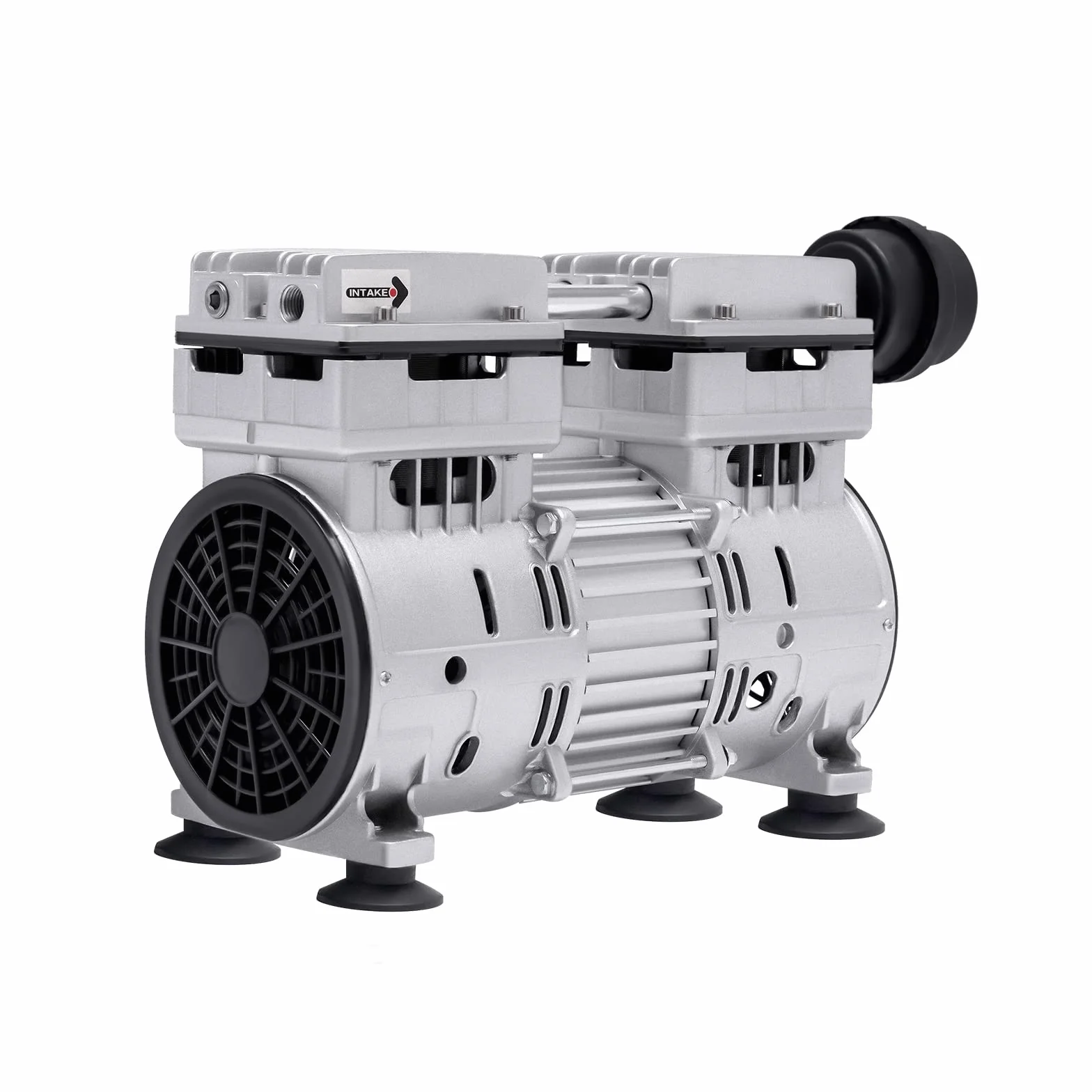 Bezoleista pompa próżniowa 500 W, pompa próżniowa do laboratorium przemysłowego 1440 obr./min, ochrona przed przegrzaniem, cicha, bezolejowa pompa podciśnieniowa próżniowa, pompa ciśnieniowa