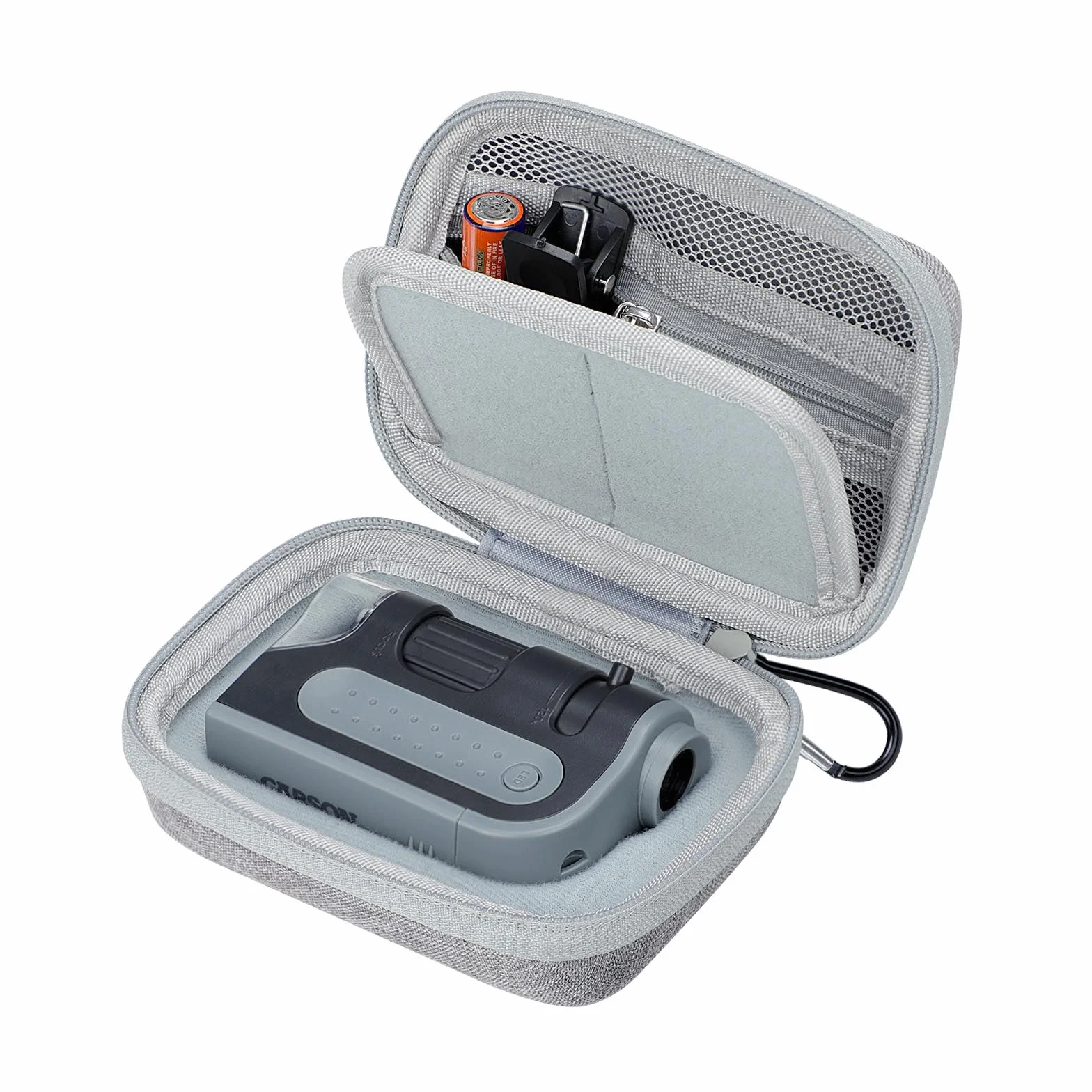 Etui na mikroskop do mikroskopu kieszonkowego Carson MicroBrite Plus 60x-120x LED (MM-300 i MM-350) i do mikroskopu kieszonkowego BEBANG LAKWAR 60x-120x (tylko etui)