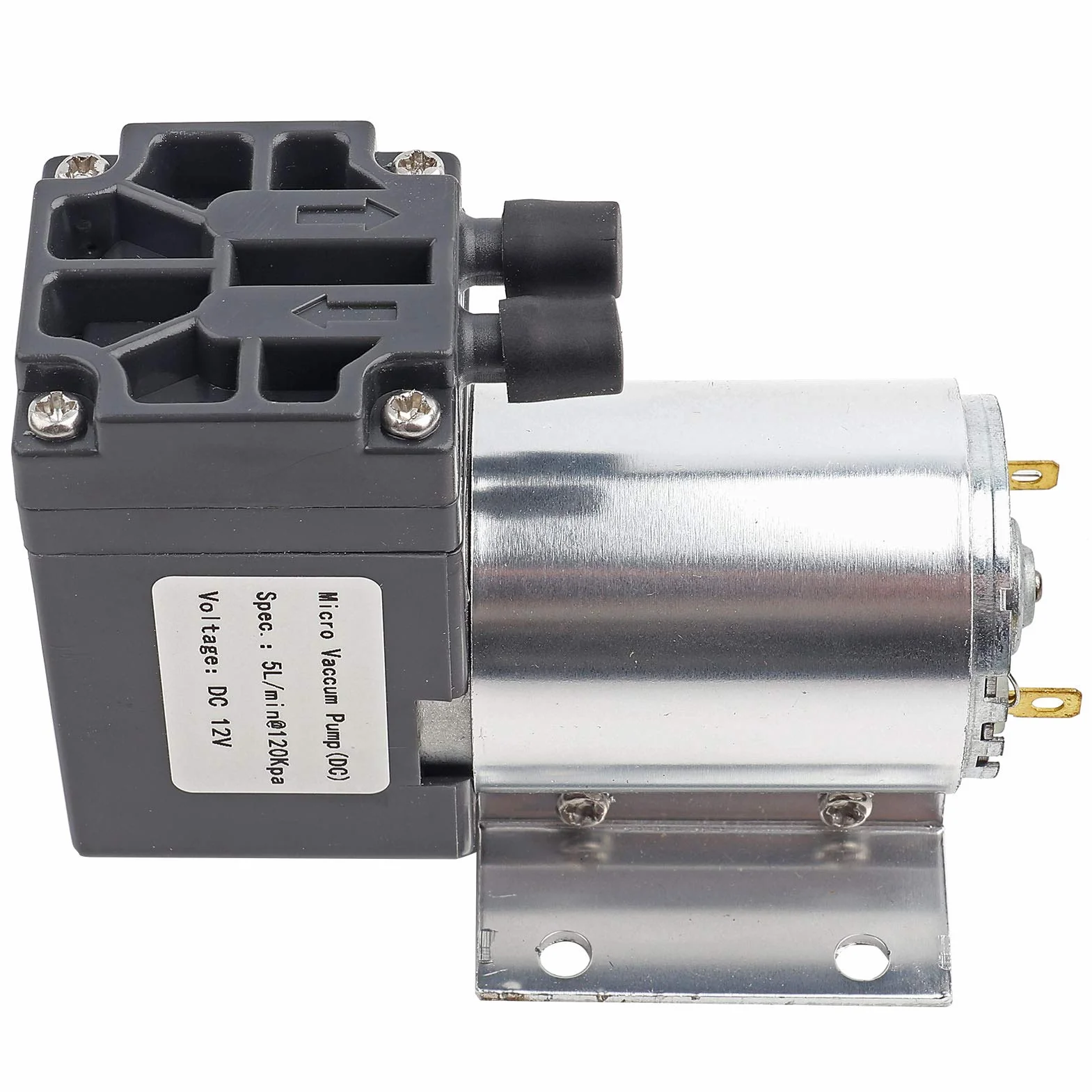 Mini Pompa Próżniowa DC 12 V 5 L/min 120 Kpa do Medycyny, Pobierania Próbek i Instrumentów do Analizy Gazów