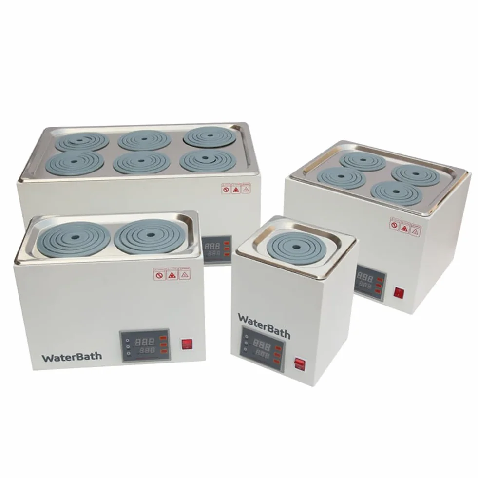 2,5 l / 5 l / 8 l / 15 l / 15 l, termostatyczna wanna wodna laboratoryjna, cyfrowa regulacja temperatury, czas 0-999 minut, do laboratorium