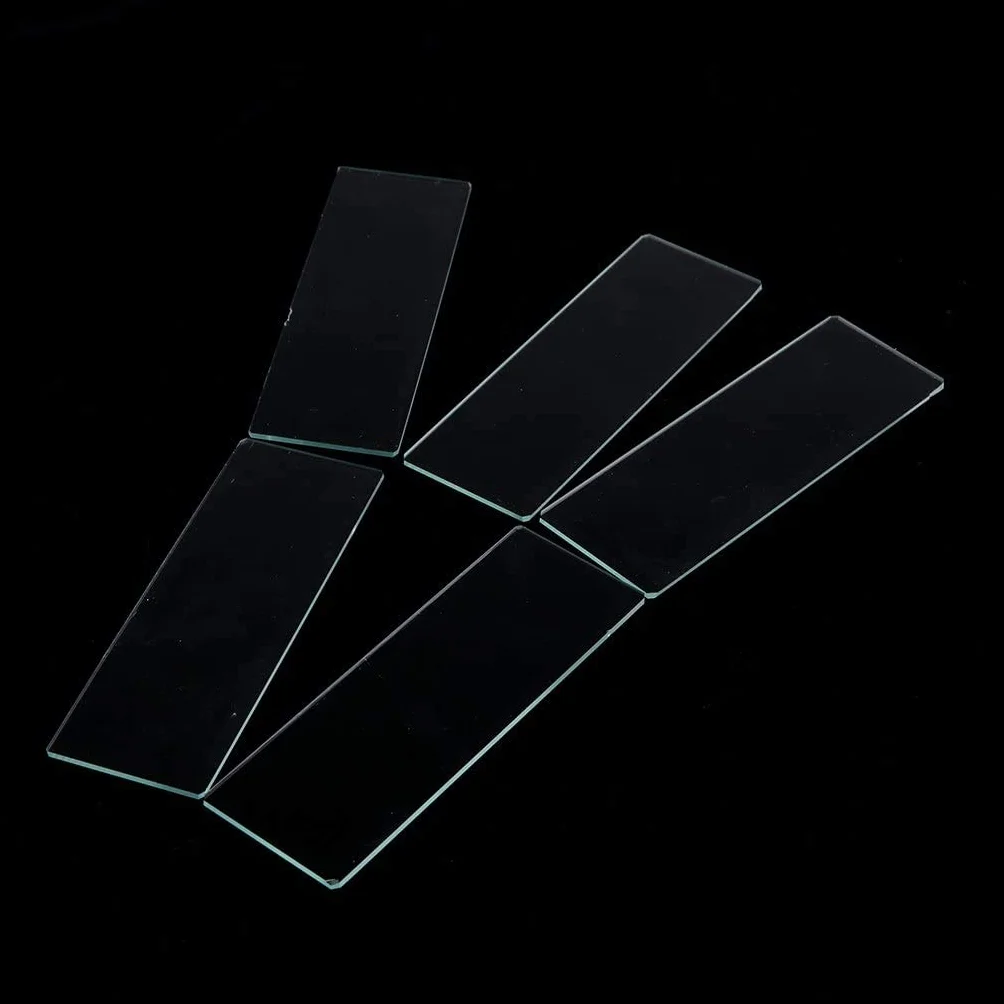Micro Cover Slips Square Microscope Glass Slide Sprzęt laboratoryjny 75 x 25 mm 50 szt