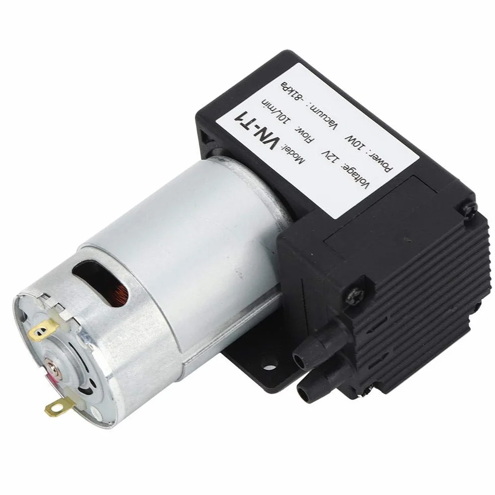 YWBL-WH pompa próżniowa DC 12V/24V Mini, 10L/min cicha sprężarka powietrza VN-T1((DC12V)), różne pompy i akcesoria