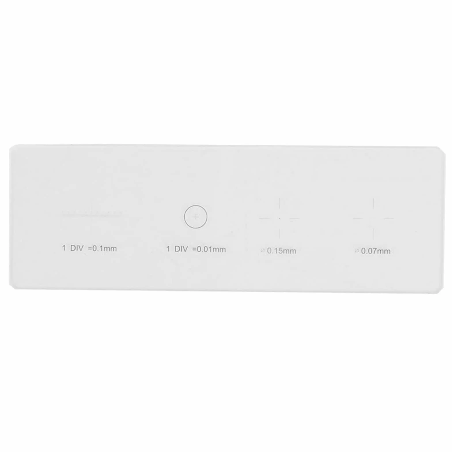 Oumefar DIV 0,01 mm K9 mikroskop obiektywny mikrometr celownik kalibracja linijka slajdów szklany mikrometr sceniczny do kamery USB