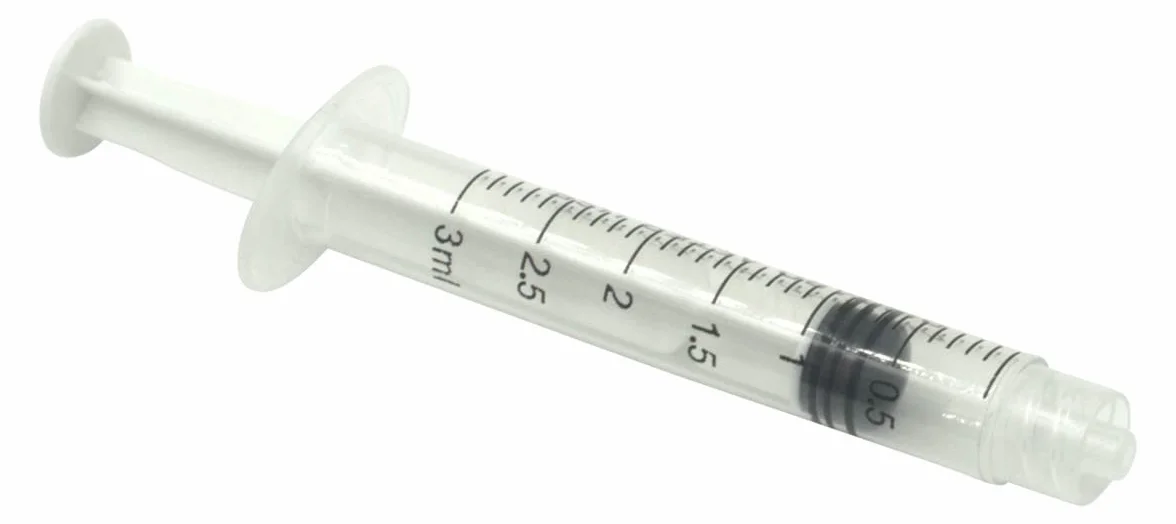10 sztuk strzykawek Luer Lock 3 ml, plastikowe strzykawki 3 ml z końcówką Luer Lock bez igły do laboratorium naukowego