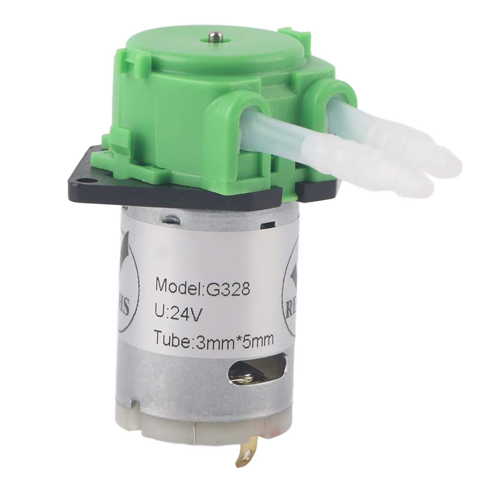 Pompa Perystaltyczna DC24V Niska Pompa Perystaltyczna, Pompa Dozująca Pompa Perystaltyczna, Pompa Dozująca Samozasysająca Laboratoryjna Pompa Dozująca z rurką żelową do