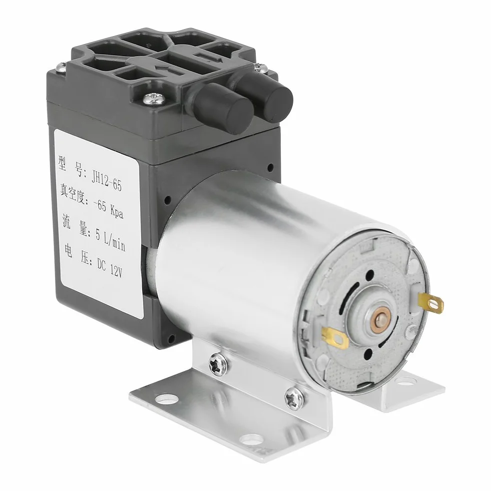 Pompaggio di spirazione a pressione negativa con pompa a vuoto DC 12 V 5 l/min 120 kpa con supporto 500mA (DC 12 V 5 l/min)