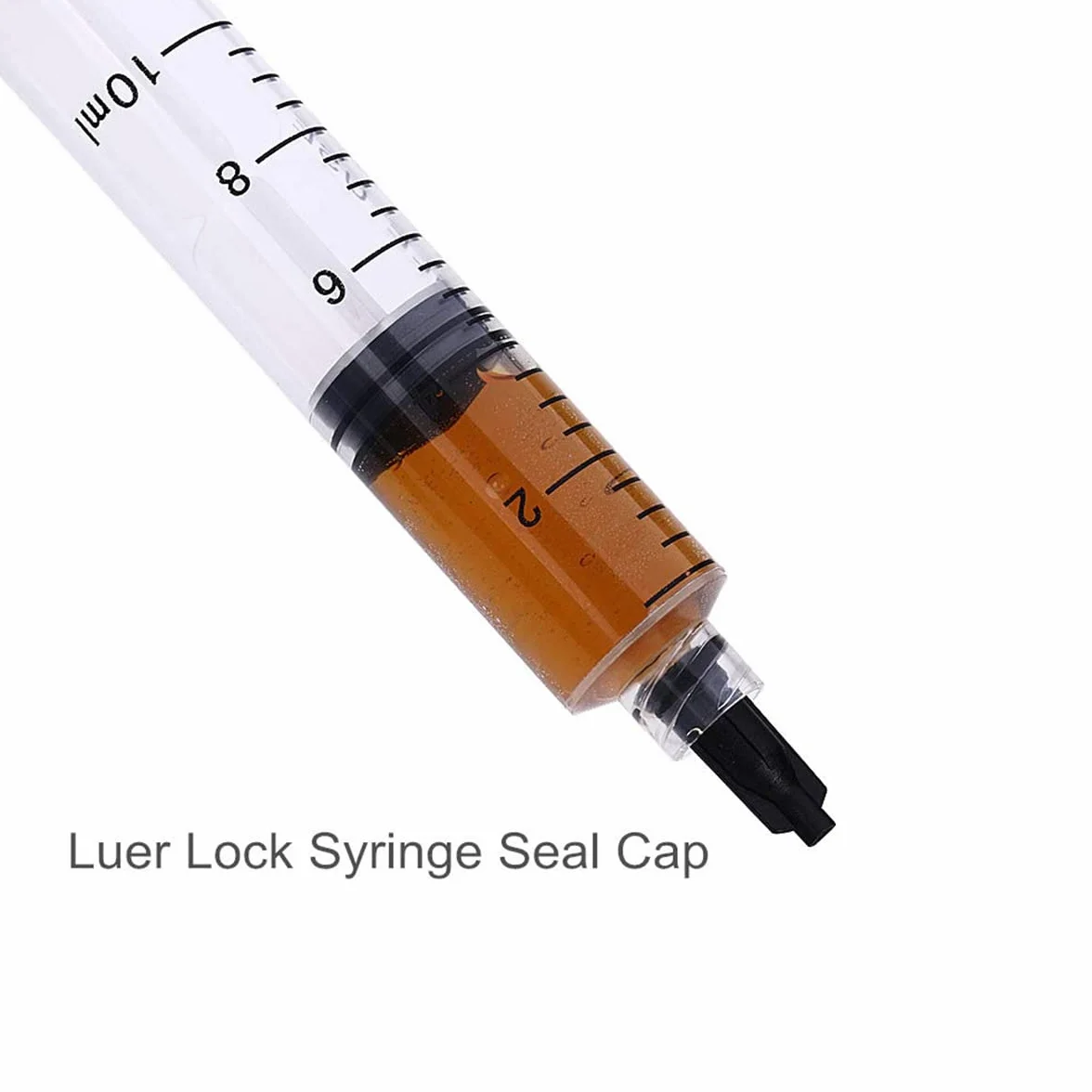 5 sztuk strzykawek Luer Lock 10 ml, plastikowe strzykawki 10 ml z końcówką Luer Lock bez igły do laboratorium naukowego