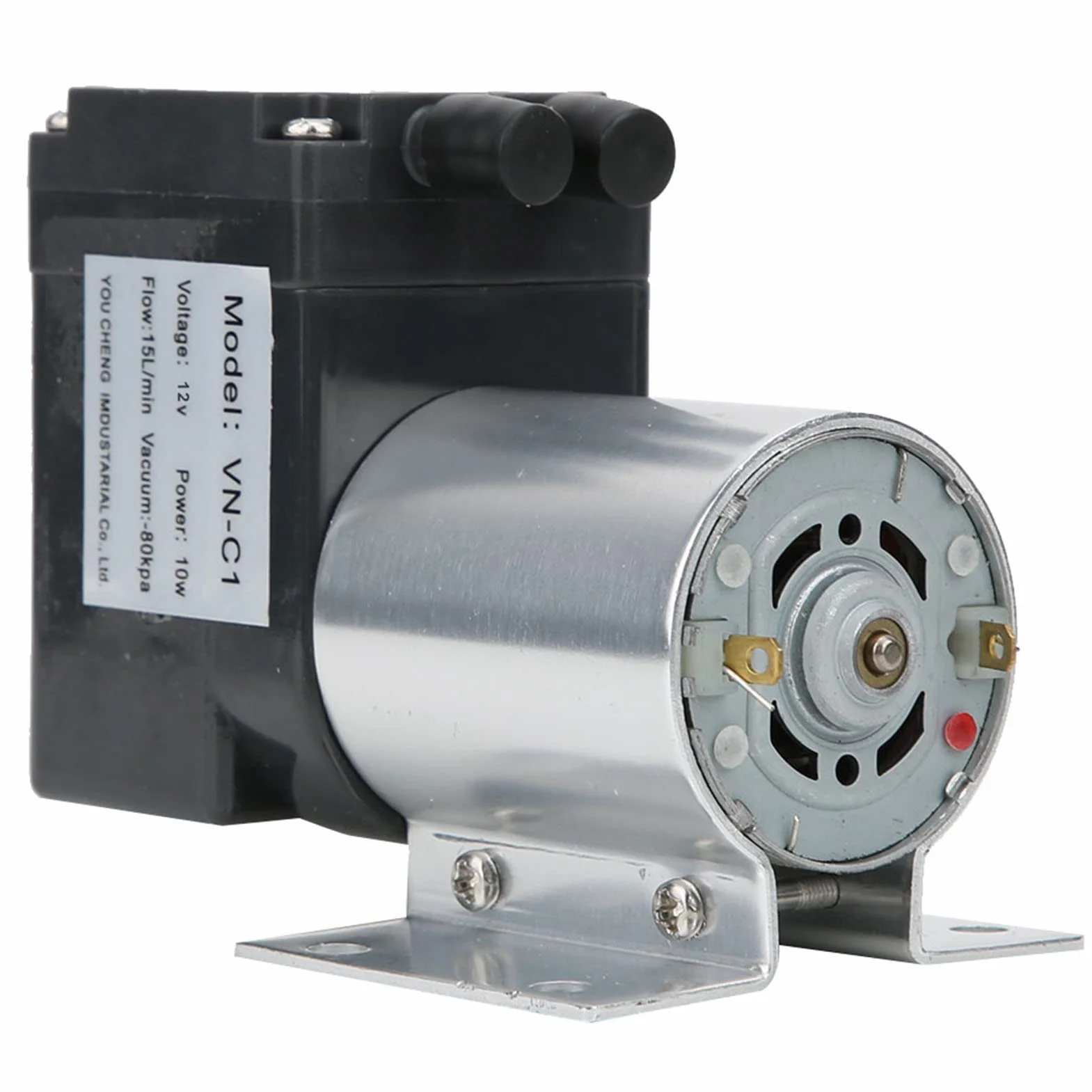 Pompa Próżniowa, Pompa Próżniowa, Elektryczna Pompa Próżniowa Pompy Ssące ze Stojakiem -80 KPa 10 W DC24 V/DC12 V 15L/min (DC12V)