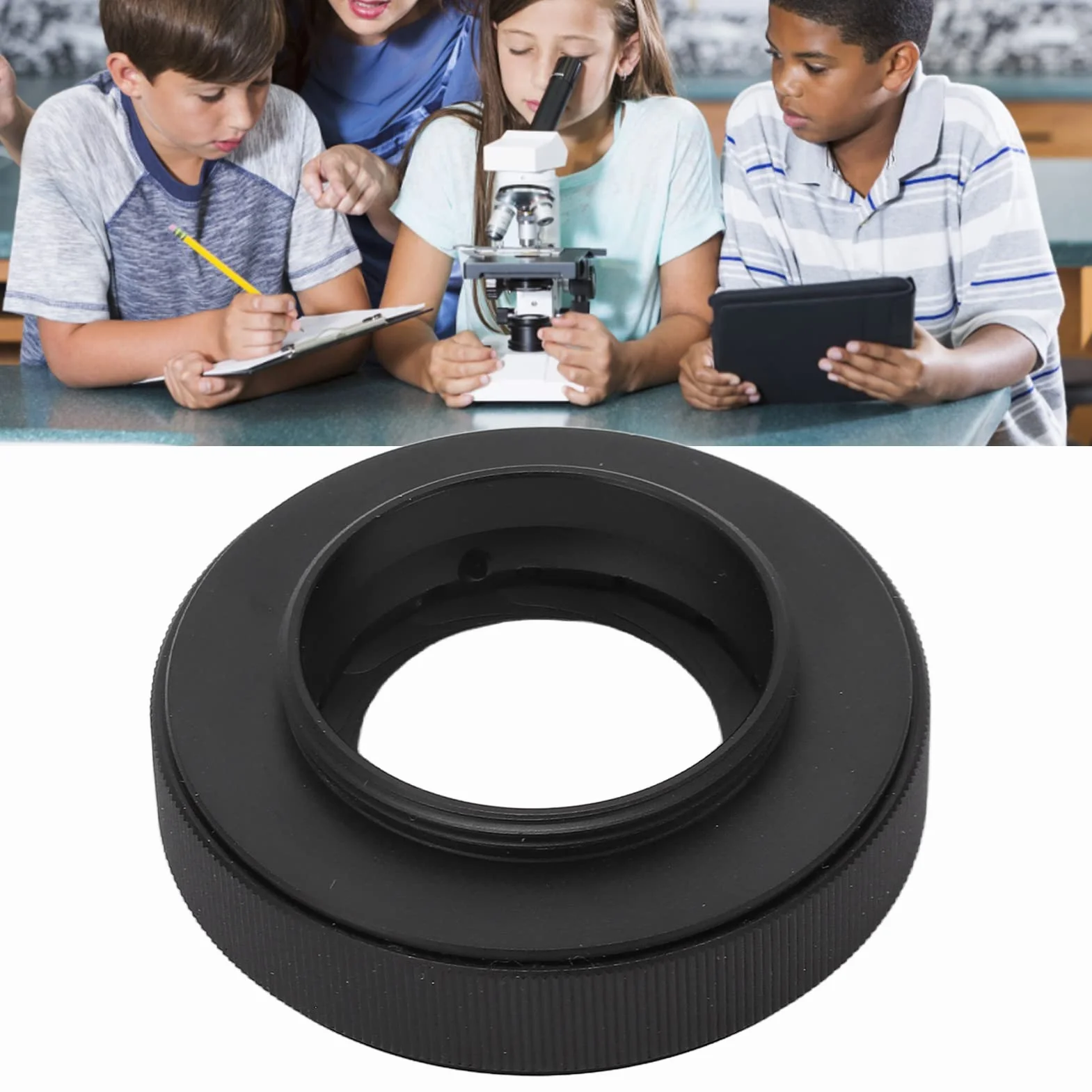 Regulowana przesłona przysłony, pierścień adaptera modułu obiektywu kamery M30 do M37 do optyki PSV14, adapter przysłony mikroskopu 1,5-26 mm, optyczna przesłona obiektywu