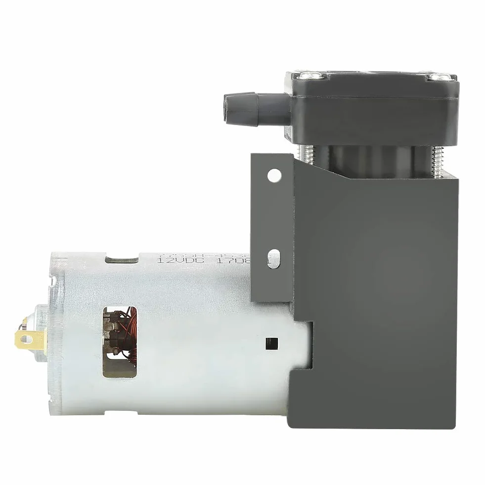 GOTOTOP Mini-pompa próżniowy DC 12 V, 42 W, bezolejowa, przepływ 85 kPa, 40 l/min, biała, automatyczna, tworzywo sztuczne, maszyna do pakowania próżniowego