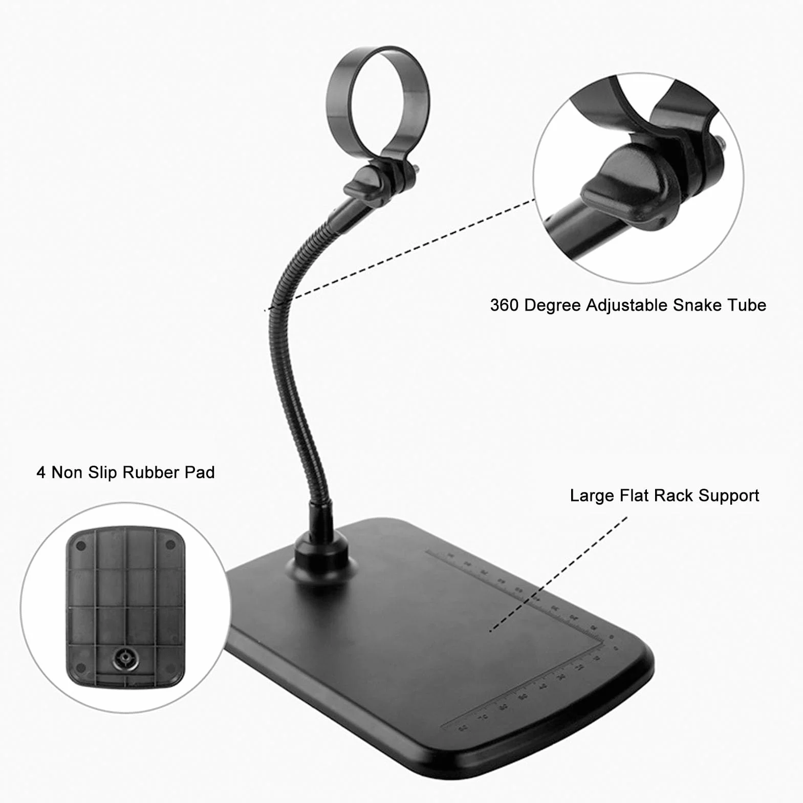 Bezprzewodowy Mikroskop Cyfrowy, 50-1000X 1080P Przenośna Kamera Mikroskopowa WiFi USB z 8 Diodami LED Lupa Kamera Mikroskopowa do Smartfona, Tabletu, Komputera
