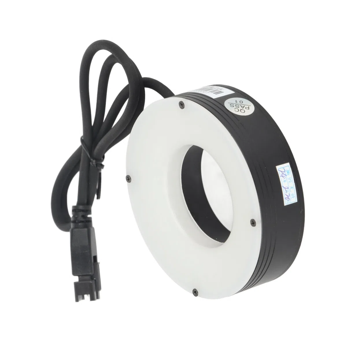 Asixxsix Lampa Mikroskopowa, Regulowana jasność, Równomierne Oświetlenie, Lampa Mikroskopowa LED, z Dwupinowym Interfejsem do Monokularowych Mikroskopów Dwuokularowych i Trójokularowych