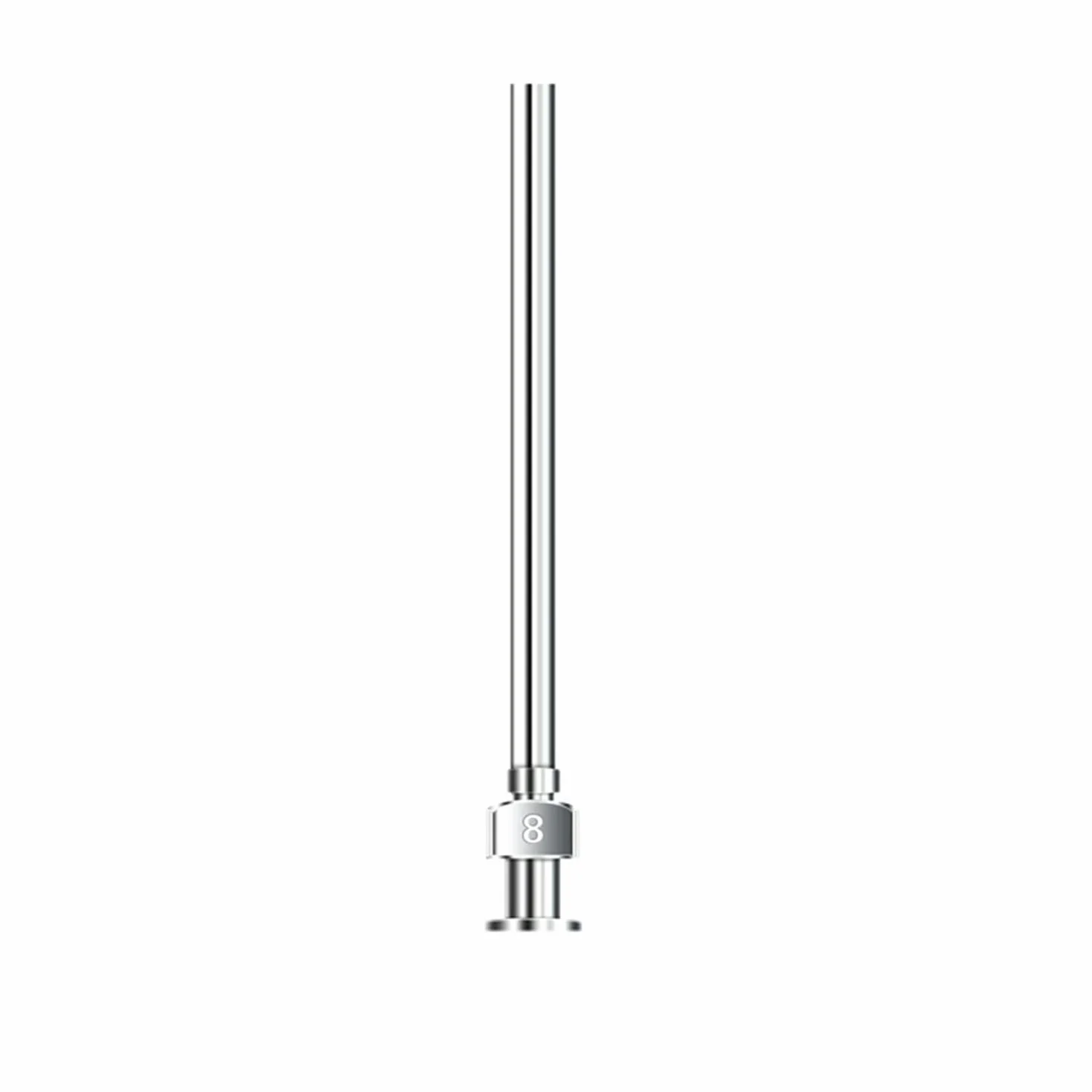 12 szt. 8G / 10G / 12G / 14G zestaw igieł do dozowania 50 mm, strzykawka ze stali nierdzewnej Dozing Blunt Tip - końcówki końcówki, wszystkie metalowe