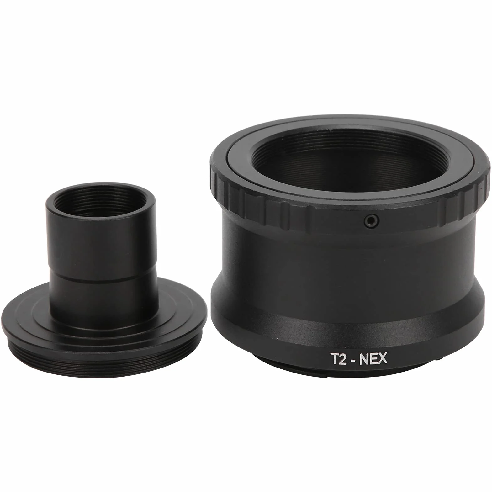 Pierścień Adaptera T Mount do Mikroskopu, 23,2 Mm Rura Przedłużająca do Mikroskopu T Mount Pierścień Adaptera T2 do Mocowania Sony E Mount