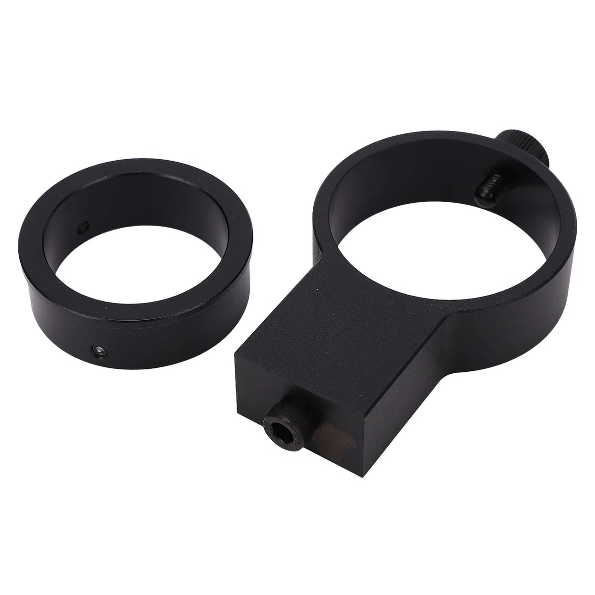 Sonew Uchwyt Adaptera Obiektywu Mikroskopu ze Stopu Aluminium 42mm 50mm do Kamery USB