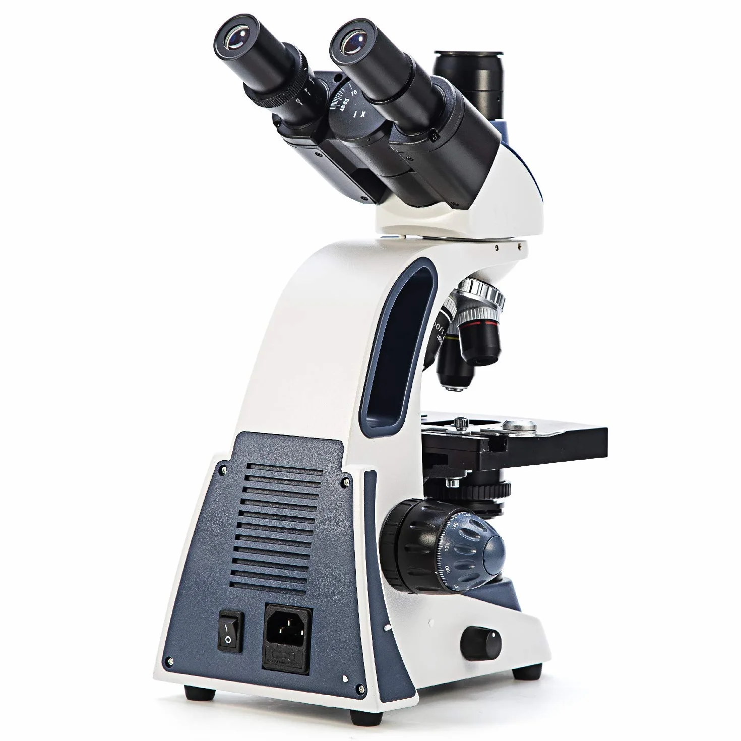 SWIFT SW380T Mikroskop 40X-2500X, Głowica Siedentopf, Trójokularowy Mikroskop Laboratoryjny z Okularami WF 10X/25X, Mechaniczny Statyw, Bardzo Precyzyjne Ogniskowanie, Kompatybilny z Kamerą