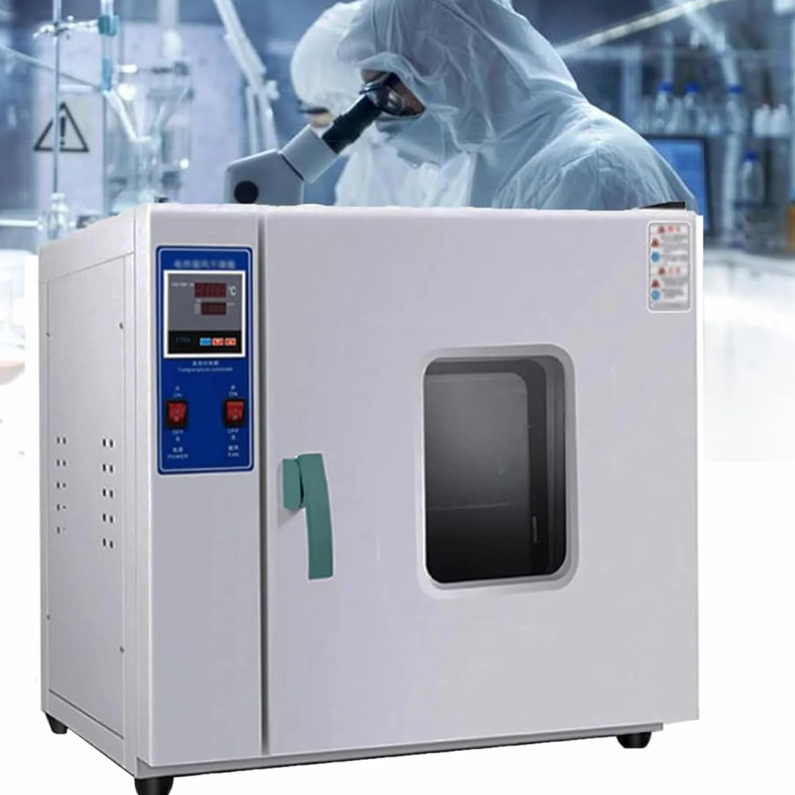 Laboratoryjny piec przemysłowy, laboratoryjny piec konwekcyjny z wymuszonym obiegiem powietrza, laboratoryjny piec suszący o stałej temperaturze, laboratoryjny piec suszący termostatyczny 16L