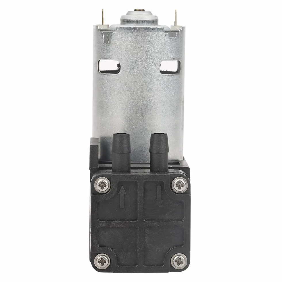 Pompa próżniowa DC 24 V woda powietrze gaz -85 kPa przepływ 40 l/min bezolejowy silnik pompy powietrza