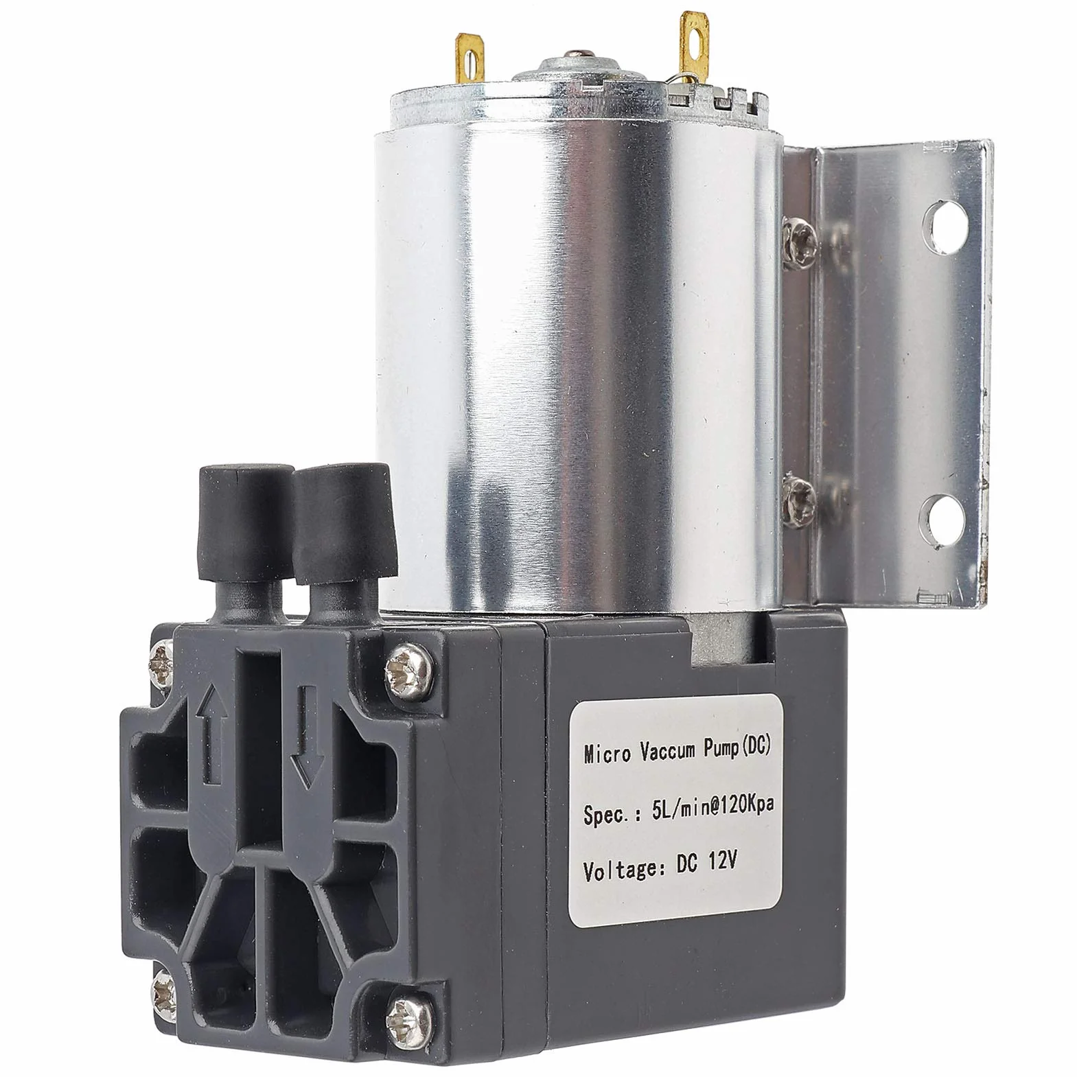 Mini Pompa Próżniowa DC 12 V 5 L/min 120 Kpa do Medycyny, Pobierania Próbek i Instrumentów do Analizy Gazów