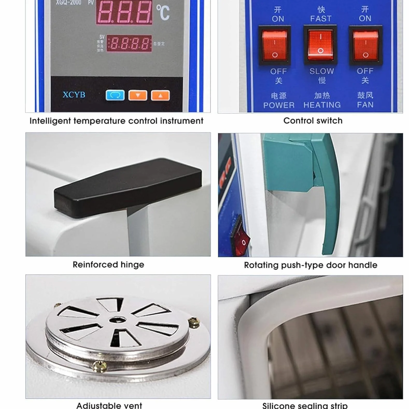 Laboratoryjny piec przemysłowy, laboratoryjny piec konwekcyjny z wymuszonym obiegiem powietrza, laboratoryjny piec suszący o stałej temperaturze, laboratoryjny piec suszący termostatyczny 16L