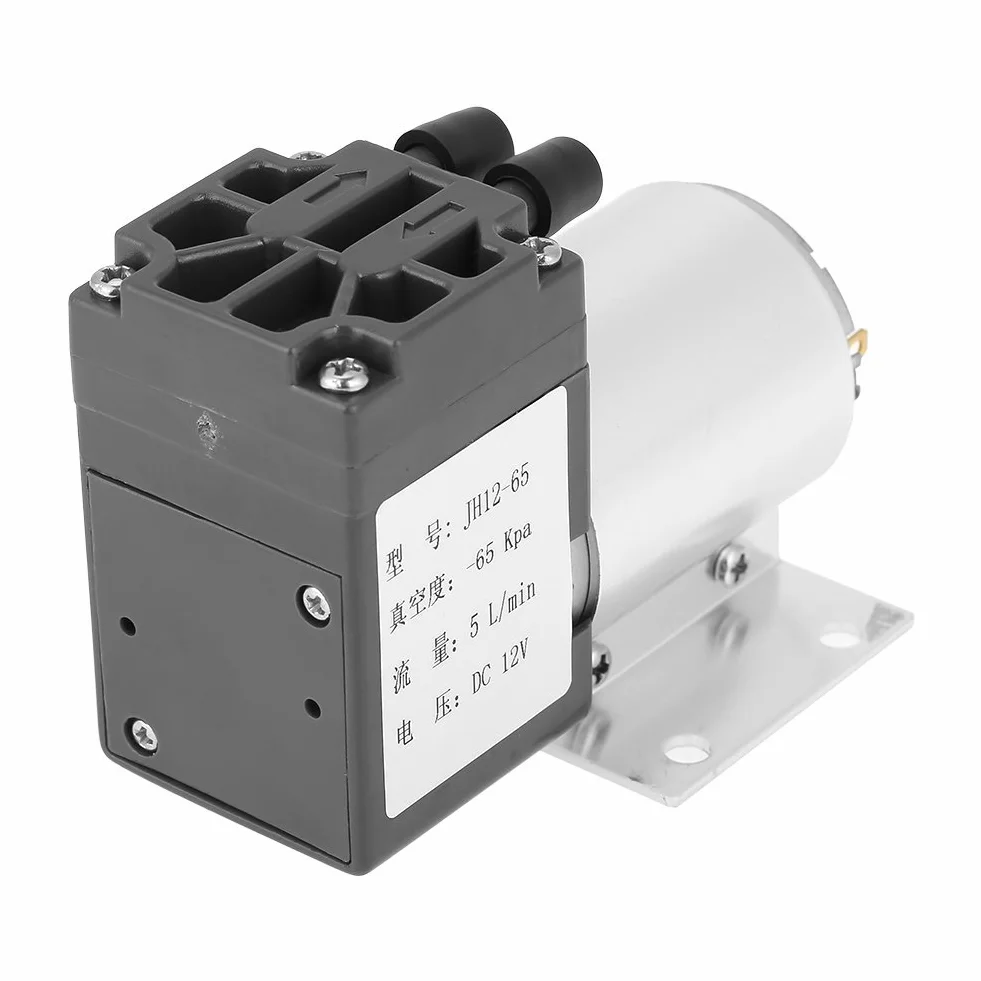 Pompaggio di spirazione a pressione negativa con pompa a vuoto DC 12 V 5 l/min 120 kpa con supporto 500mA (DC 12 V 5 l/min)