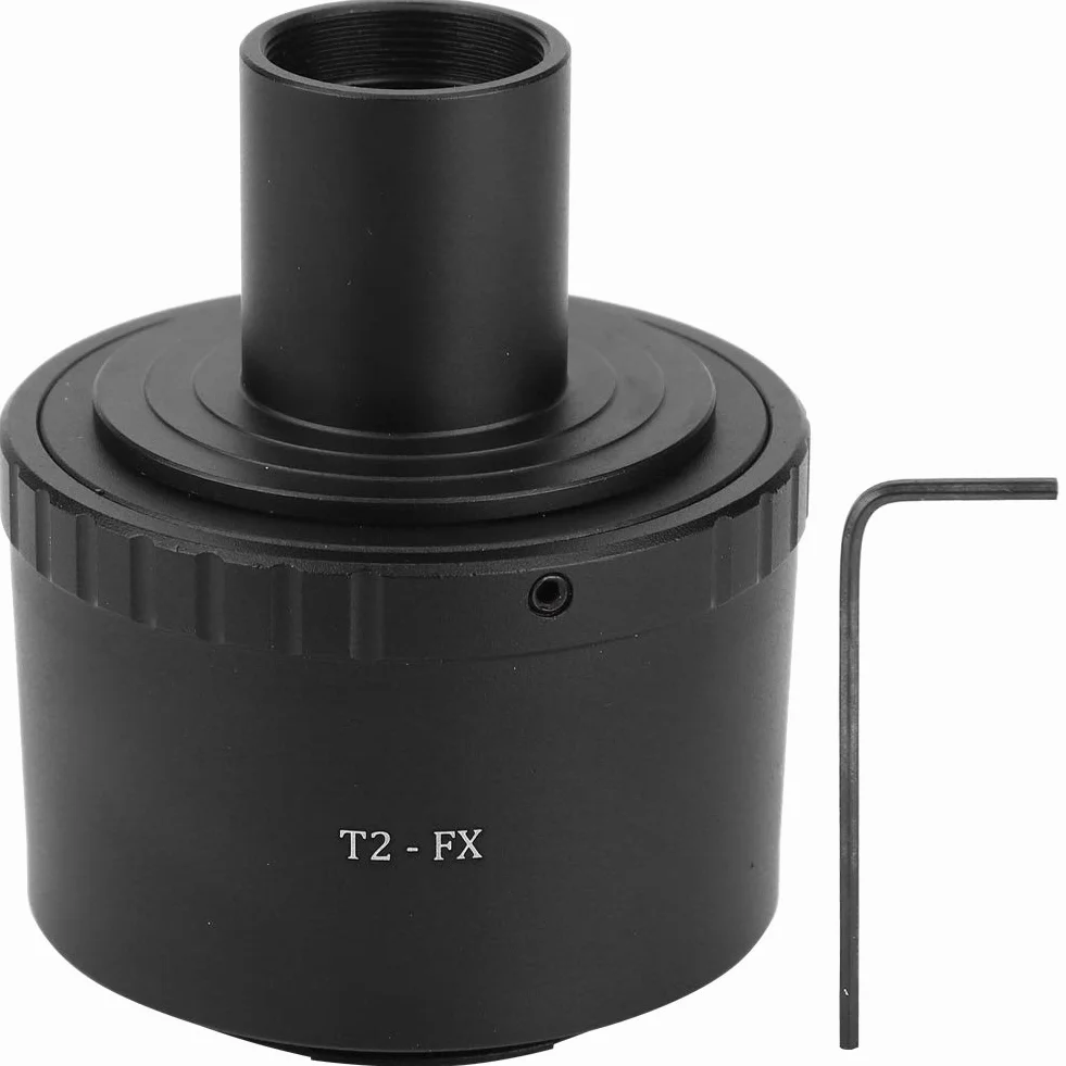 Tbest Adapter do Mikroskopu 23,2mm Fuji FX Adapter do Mikroskopu 23,2mm Fuji FX Inne Akcesoria do Teleskopów T2FX Metalowy pierścień Adaptera do Mikroskopu z Mocowaniem T 23,2mm do