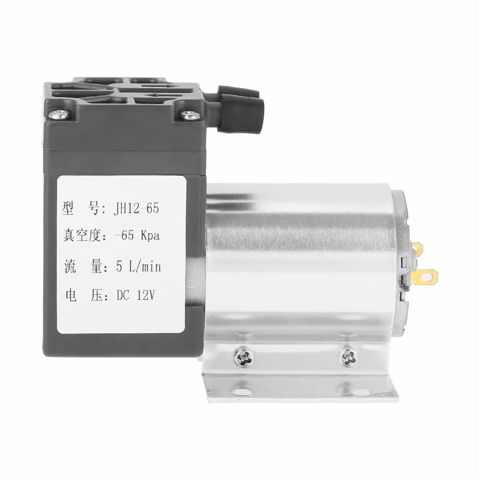 Pompaggio di spirazione a pressione negativa con pompa a vuoto DC 12 V 5 l/min 120 kpa con supporto 500mA (DC 12 V 5 l/min)