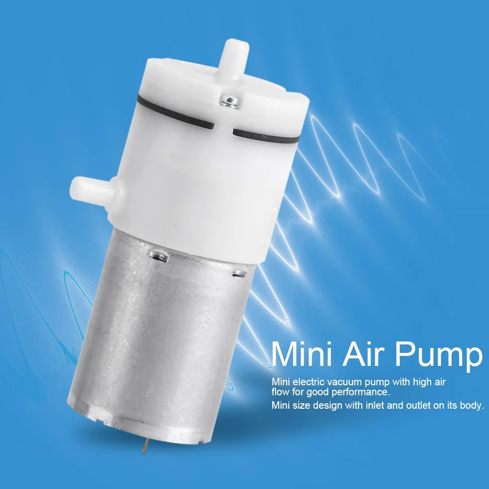 DEWIN Mikropompa Próżniowa, Mini Silnik do Pompki Powietrza DC 12 V, Elektryczne Wspomaganie