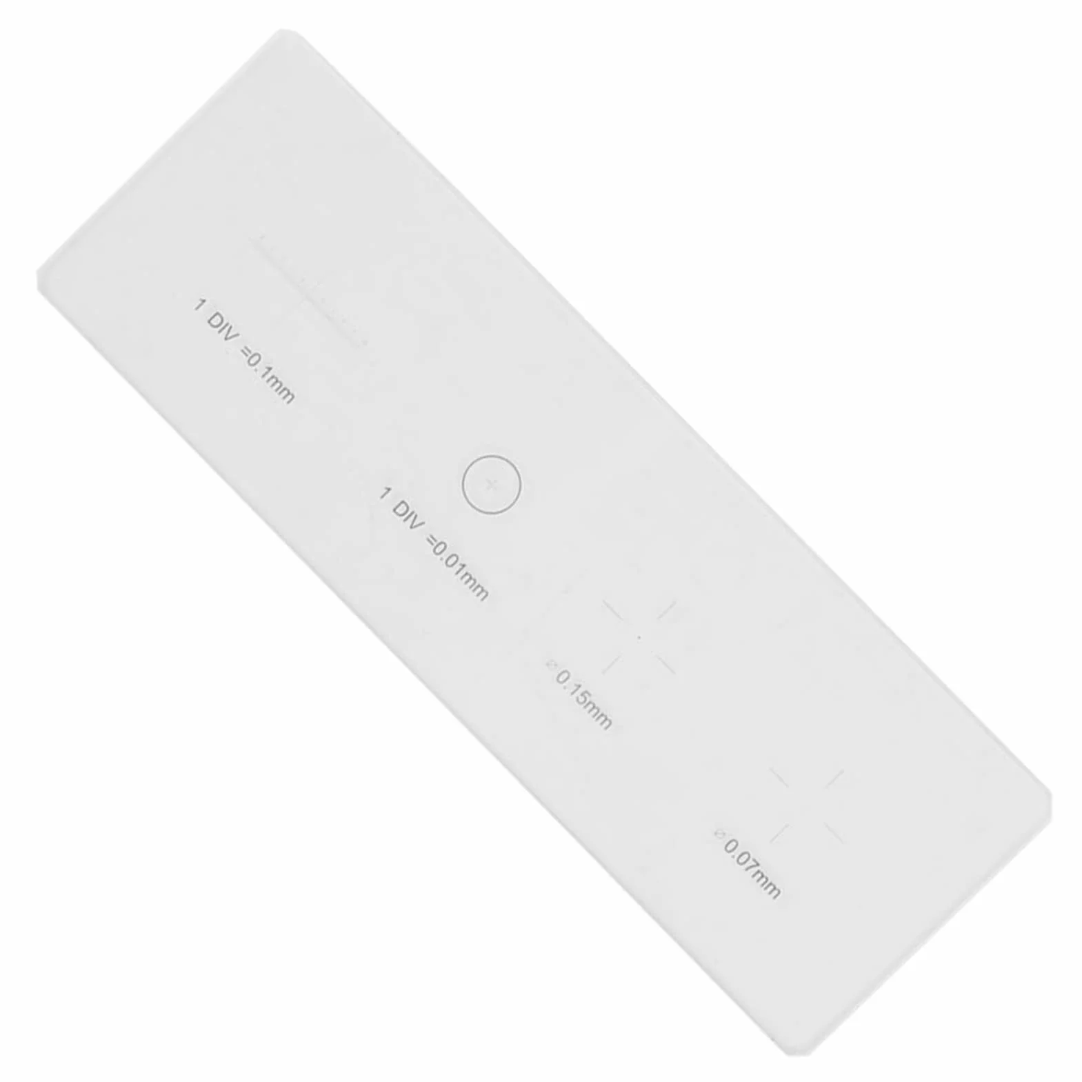 Oumefar DIV 0,01 mm K9 mikroskop obiektywny mikrometr celownik kalibracja linijka slajdów szklany mikrometr sceniczny do kamery USB