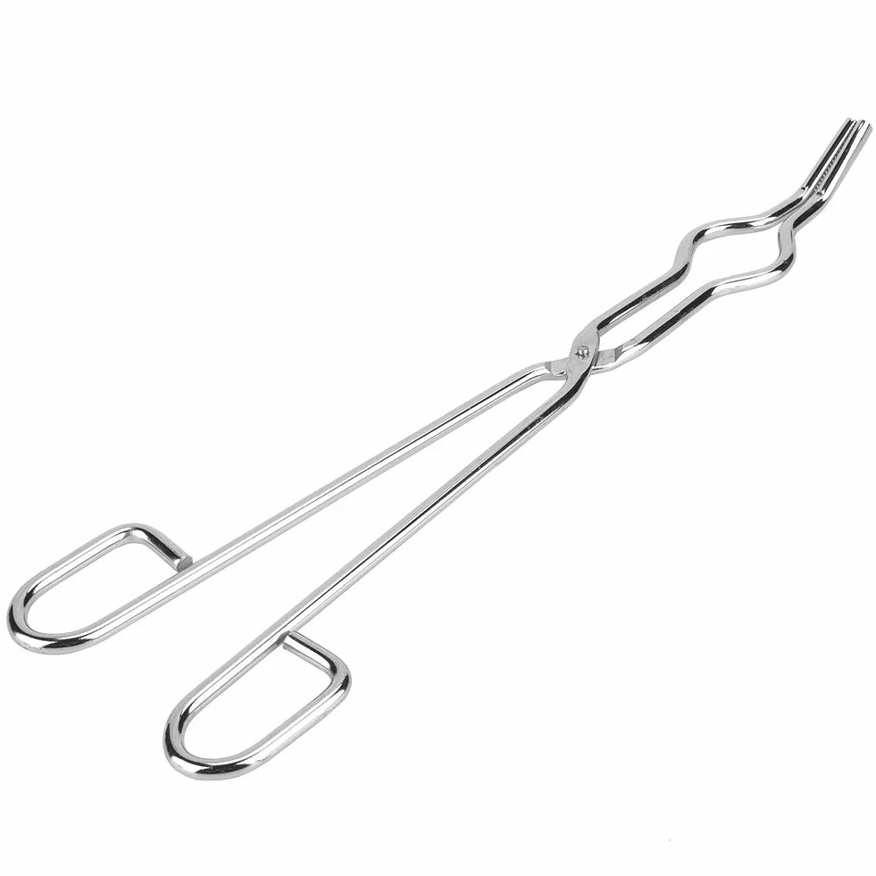 Szczypce do Tygla ze Stali Nierdzewnej Zacisk do Zlewek Szczypce z Nitami Laboratoryjnymi do Nitów Lotniczych Szczypce do Tygla(300mm)