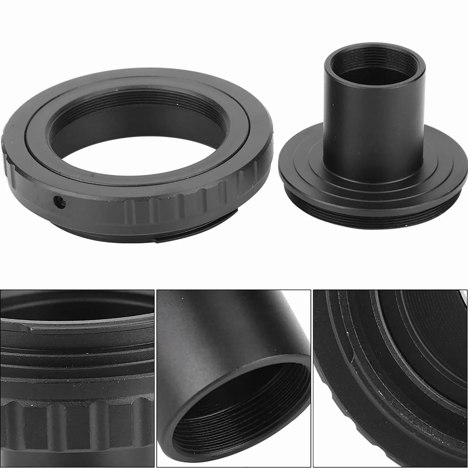 Mikroskop T2-EOS Adapter z gwintem M42, Mikroskop Okulkowy z ramką T 23,2 mm na Canon EOS Aparat SLR