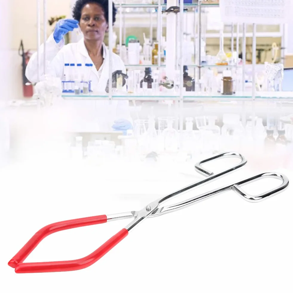 25 cm szczypce laboratoryjne do zlewki gumowe końcówki do odmierzania płynów for laboratoria