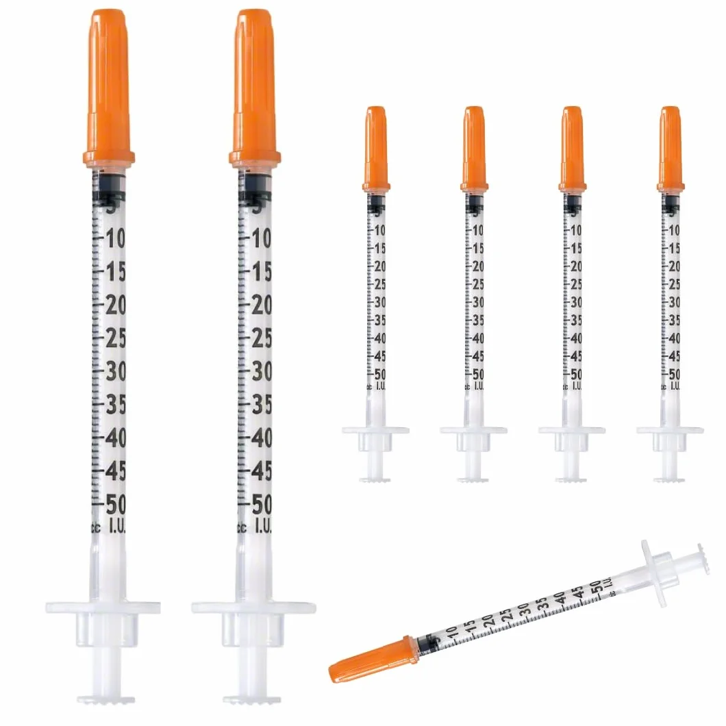 100 x 0,5 ml/cc plastikowa rurka 30G (0,3 x 8 mm), wielofunkcyjne narzędzia pomiarowe, akcesoria laboratoryjne, pakowane pojedynczo (30G x 5/40.6 cm)
