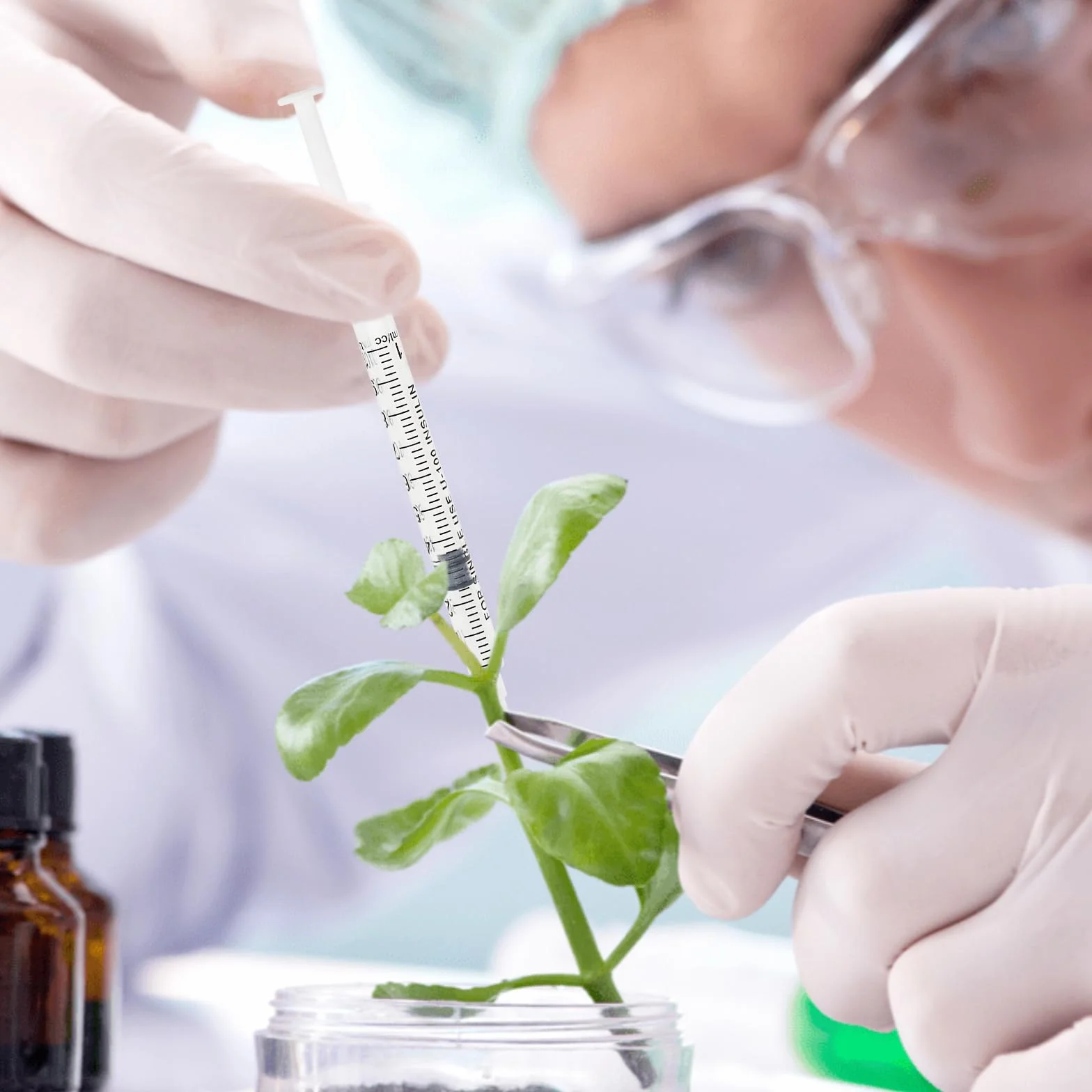 20 sztuk strzykawek 1 ml/cc, akcesoria laboratoryjne z głowicą, pakowane pojedynczo, plastikowe strzykawki, uniwersalne narzędzia pomiarowe, strzykawka do karmienia zwierząt domowych, nawadniania
