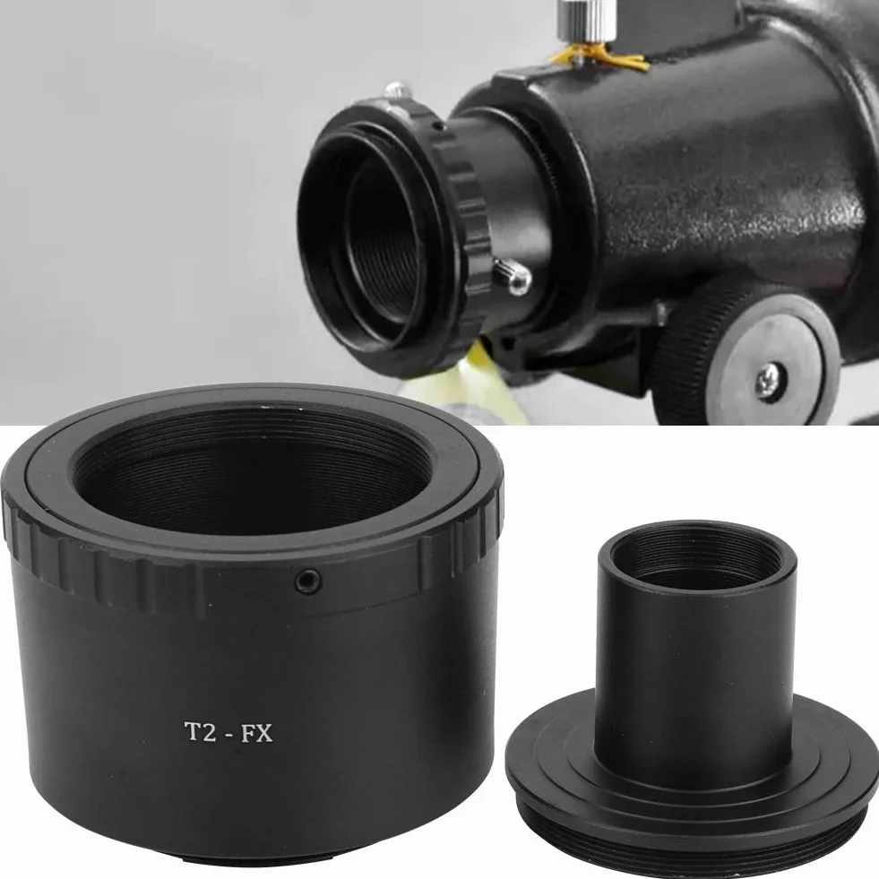 Tbest Adapter do Mikroskopu 23,2mm Fuji FX Adapter do Mikroskopu 23,2mm Fuji FX Inne Akcesoria do Teleskopów T2FX Metalowy pierścień Adaptera do Mikroskopu z Mocowaniem T 23,2mm do
