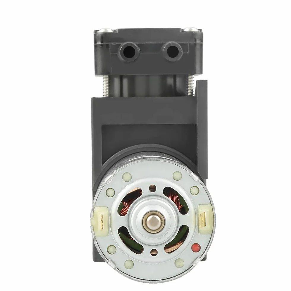 Pompa próżniowa ASHATA 1 szt. DC12V 42 W, mała bezolejowa pompa próżniowa, natężenie przepływu 85 kPa, 40 l/min, o wysokiej wydajności, niskim poziomie hałasu, niskich wibracjach i długiej żywotności