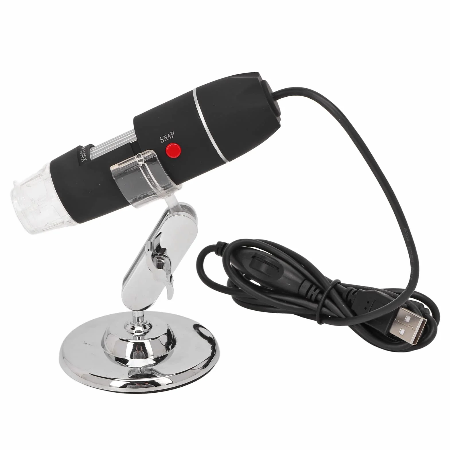 Cyfrowy Mikroskop USB, USB Typu C Micro USB 3 w 1 1600X Powiększenie Endoskop Kamera, 8 LED Regulowany, Cyfrowy Lupa, dla Przemysłowych, Moduł Telekomunikacyjny