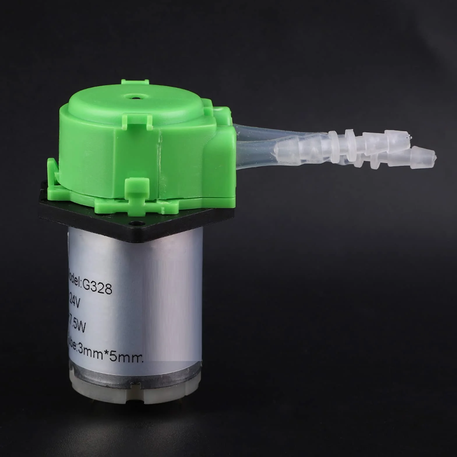 Pompa Perystaltyczna DC24V Niska Pompa Perystaltyczna, Pompa Dozująca Pompa Perystaltyczna, Pompa Dozująca Samozasysająca Laboratoryjna Pompa Dozująca z rurką żelową do