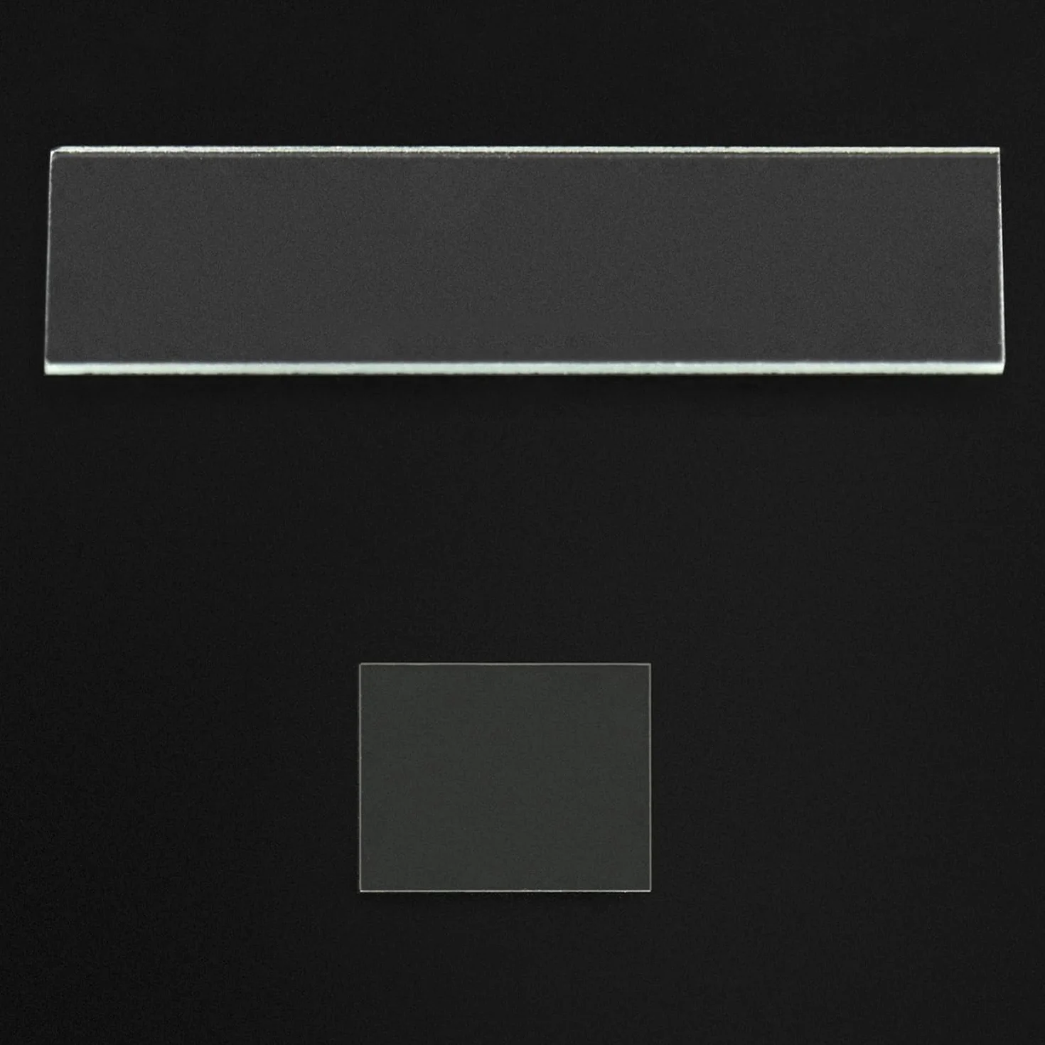 QWORK® 100 szkiełek na obiekty 76x26mm i 200 szkieł osłonowych 18x18 mm, matowe krawędzie