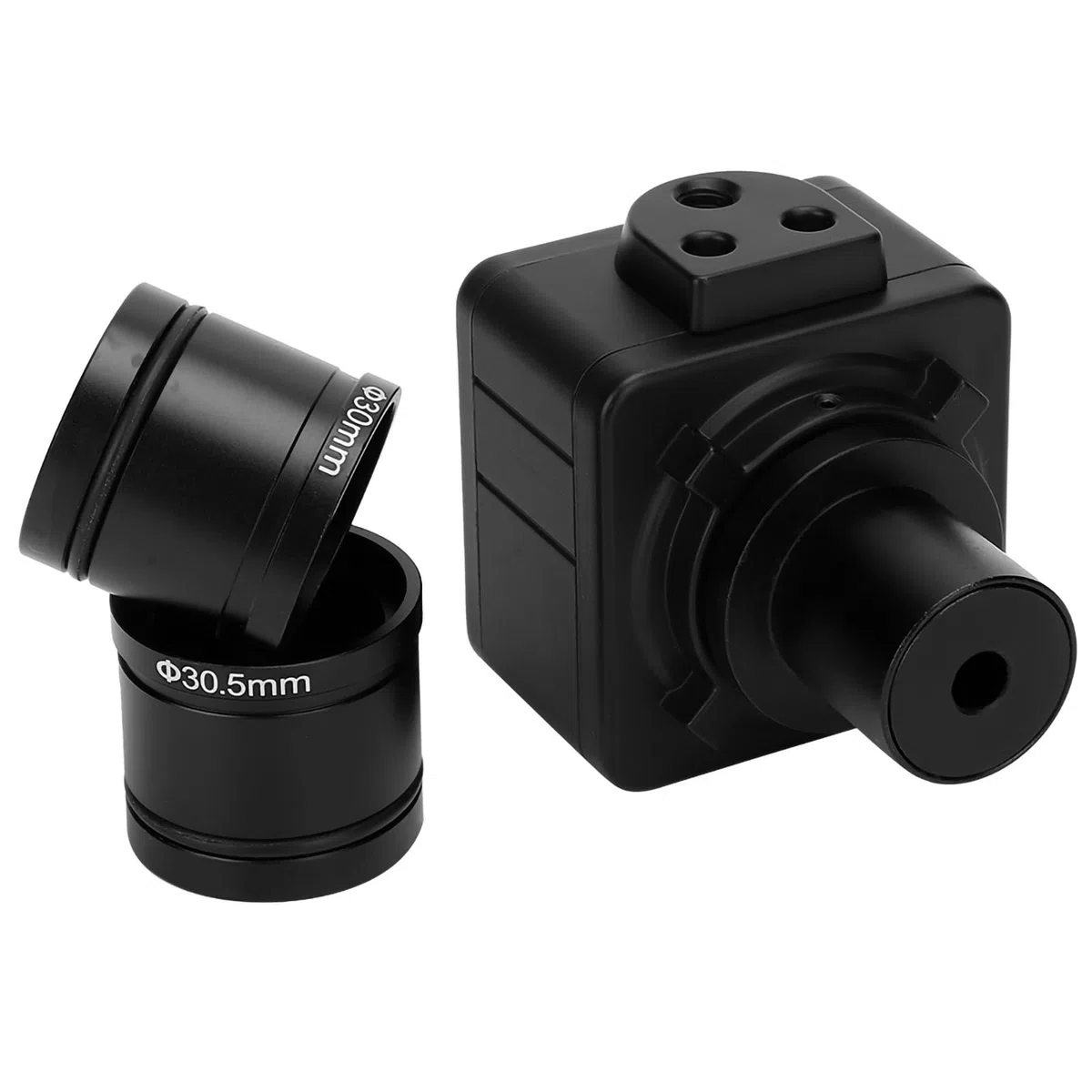 Cyfrowy elektroniczny aparat okularowy, kamera mikroskopowa USB HD CMOS z adapterem montażowym 5MP do mikroskopu przemysłowego