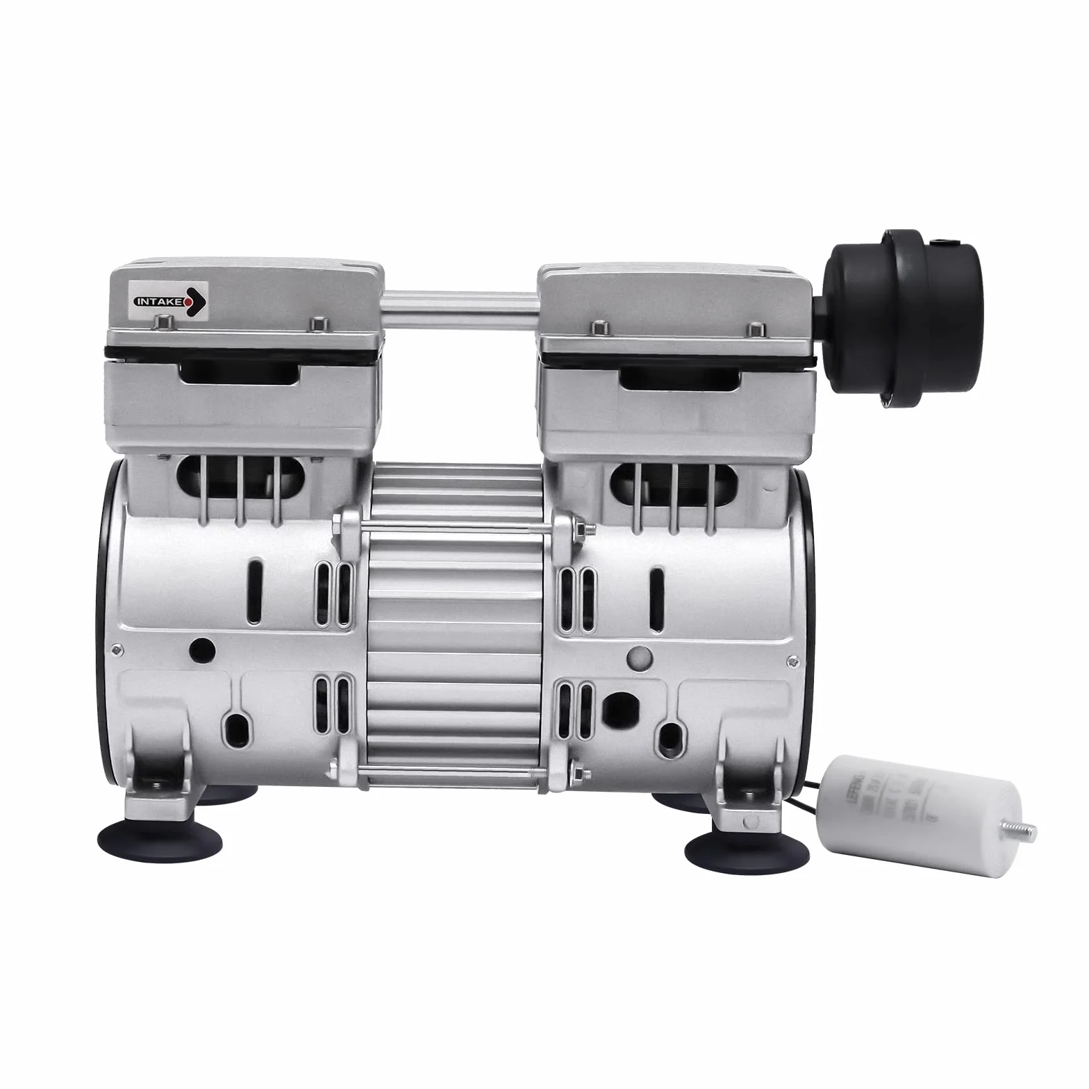 Bezoleista pompa próżniowa 500 W, pompa próżniowa do laboratorium przemysłowego 1440 obr./min, ochrona przed przegrzaniem, cicha, bezolejowa pompa podciśnieniowa próżniowa, pompa ciśnieniowa