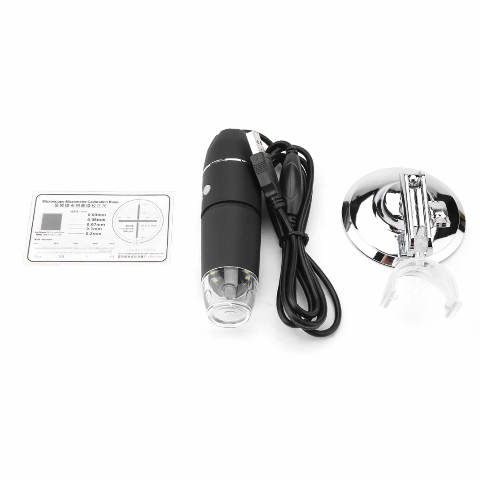 Mikroskop cyfrowy USB, elektroniczny mikroskop ręczny mikroskop kamera HD powiększenie 1600X endoskop