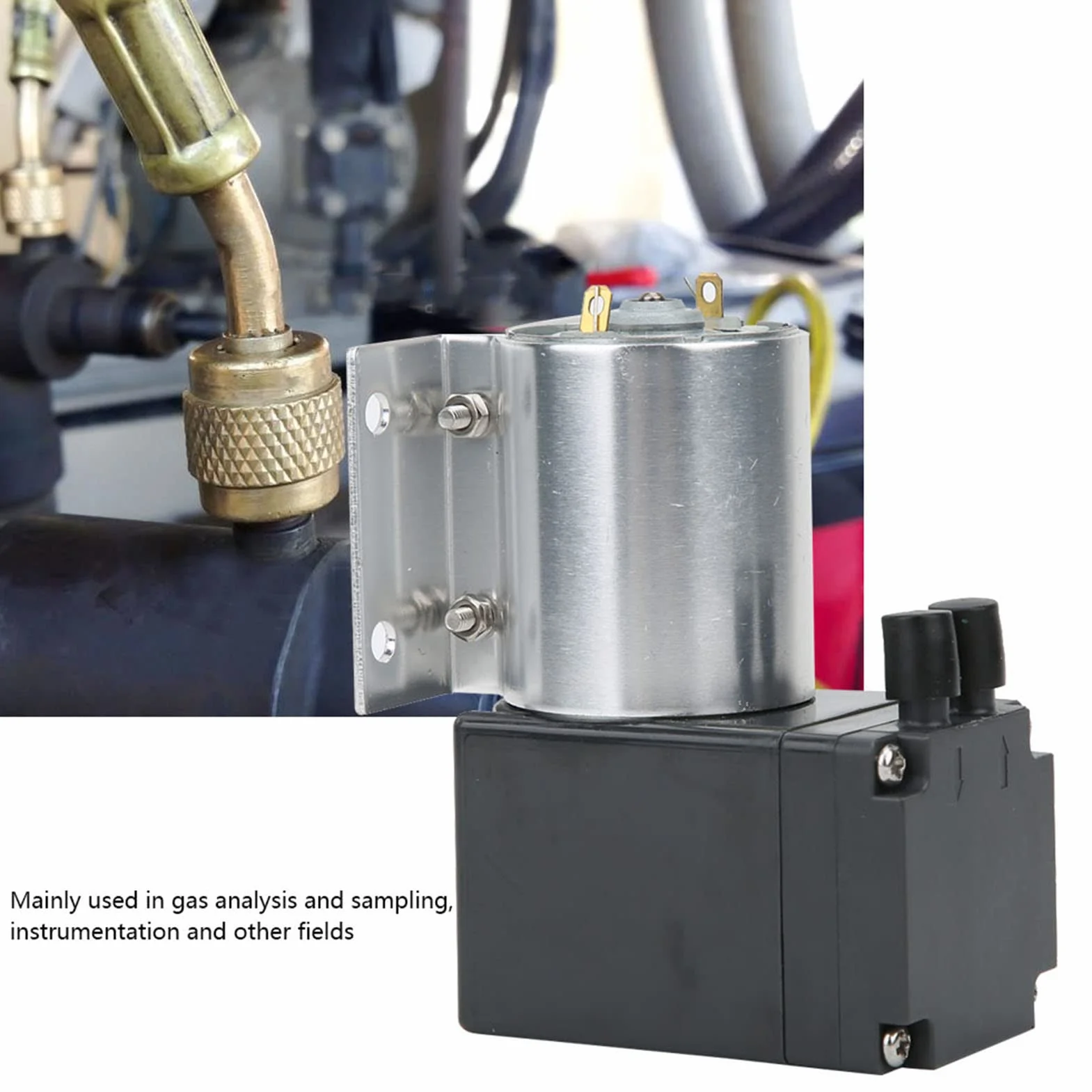 Pompa Próżniowa, Pompa Próżniowa, Elektryczna Pompa Próżniowa Pompy Ssące ze Stojakiem -80 KPa 10 W DC24 V/DC12 V 15L/min (DC12V)