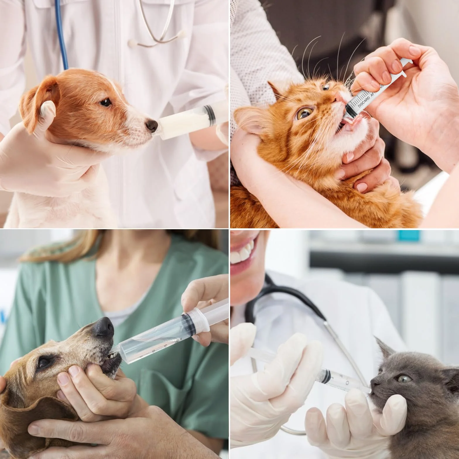 10 sztuk strzykawek po 30 ml, sterylne strzykawki z plastikową pokrywą, strzykawki z tworzywa sztucznego do oleju hamulcowego, wielokrotnego użytku, do karmienia małych zwierząt domowych, oleju