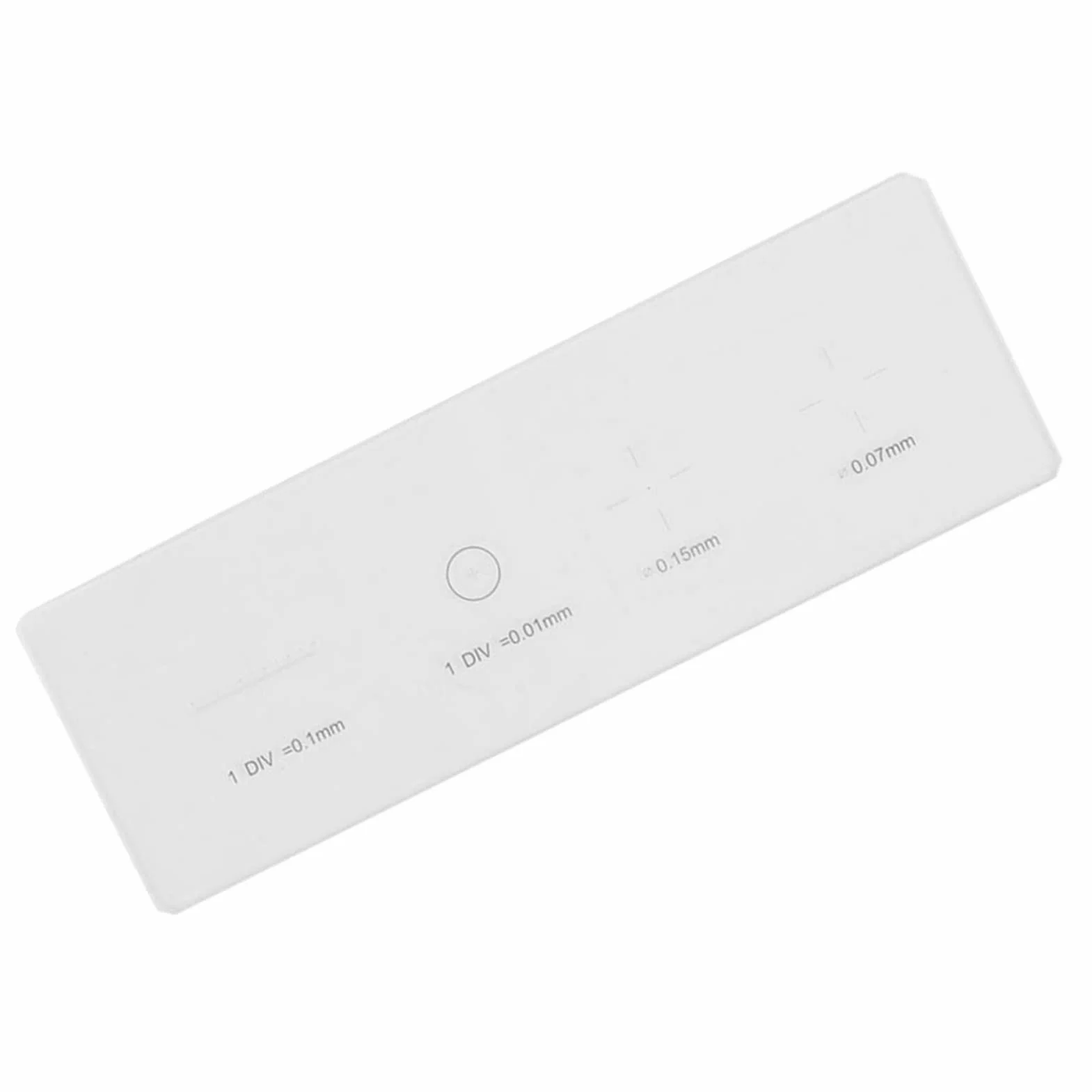 Oumefar DIV 0,01 mm K9 mikroskop obiektywny mikrometr celownik kalibracja linijka slajdów szklany mikrometr sceniczny do kamery USB