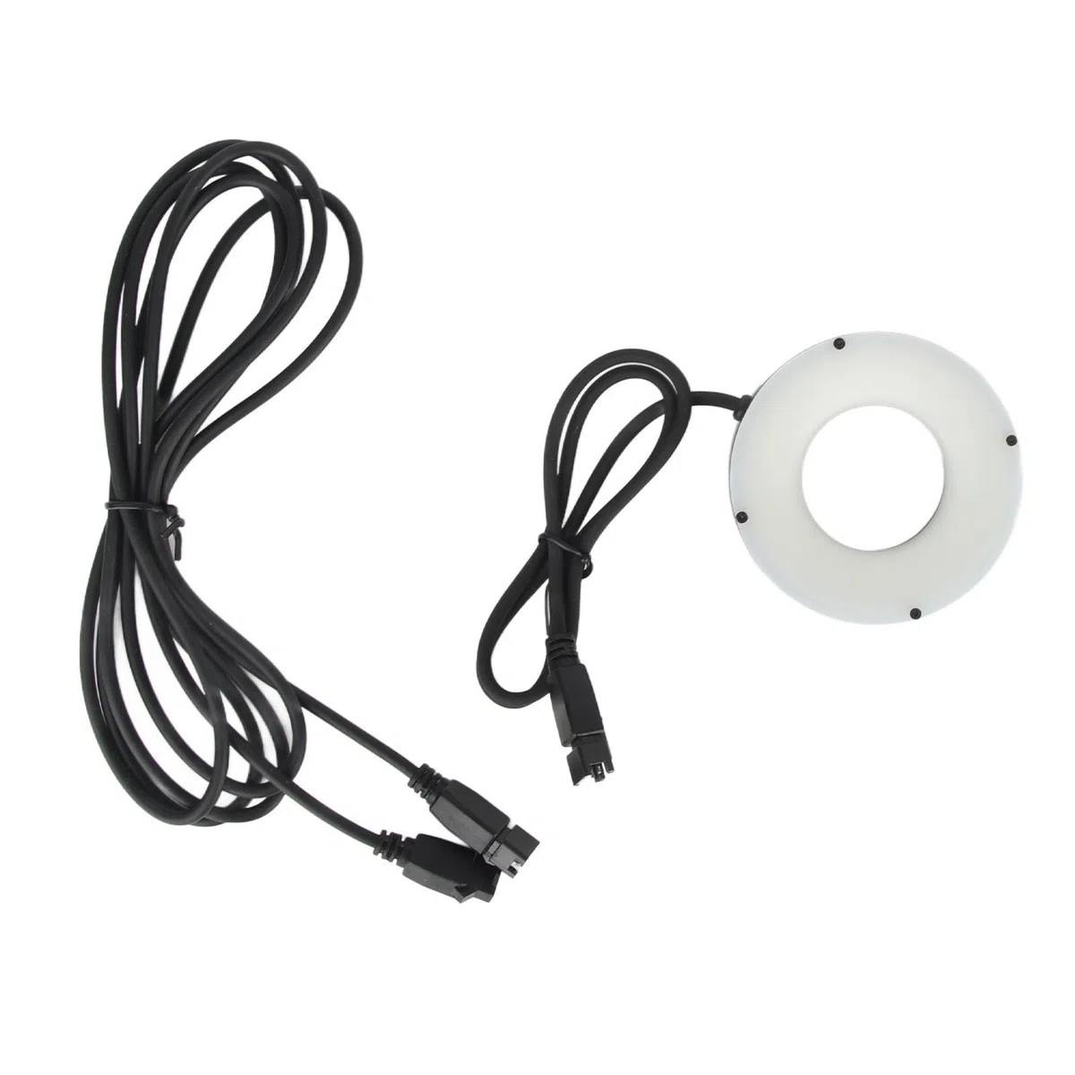 Asixxsix Lampa Mikroskopowa, Regulowana jasność, Równomierne Oświetlenie, Lampa Mikroskopowa LED, z Dwupinowym Interfejsem do Monokularowych Mikroskopów Dwuokularowych i Trójokularowych
